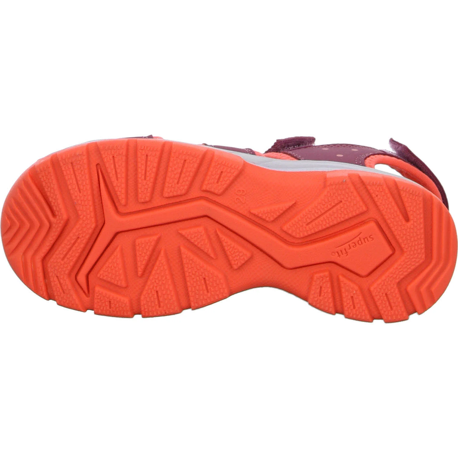 Element 5 von 8 (Bild) – Superfit Kinder Sandalen 1-009027-5500 TORNADO PINK/ORANGE WMS mittel