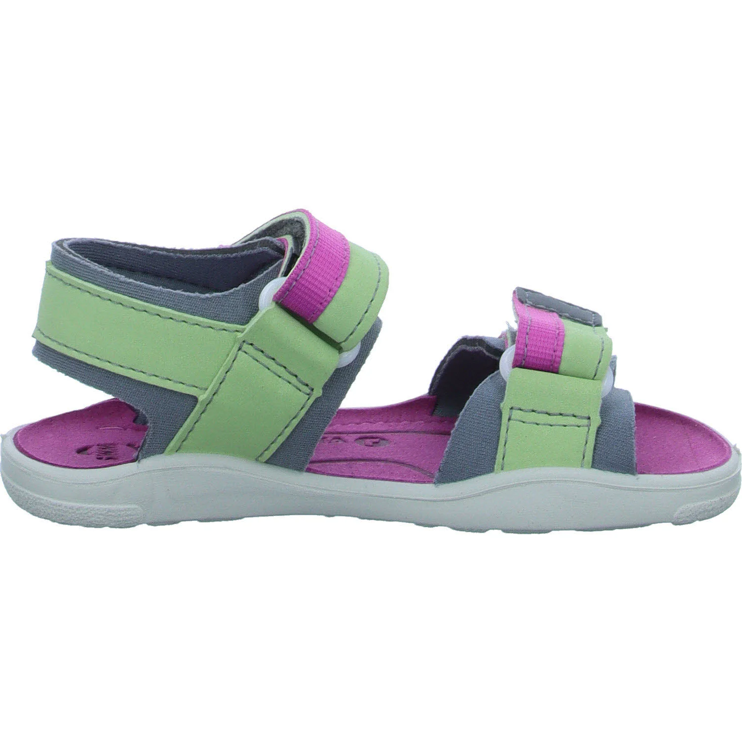 Element 7 von 8 (Bild) – Ricosta Kinder Sandalen 50 4200402/520 SYDNEY avocado/grau/pink WMS mittel