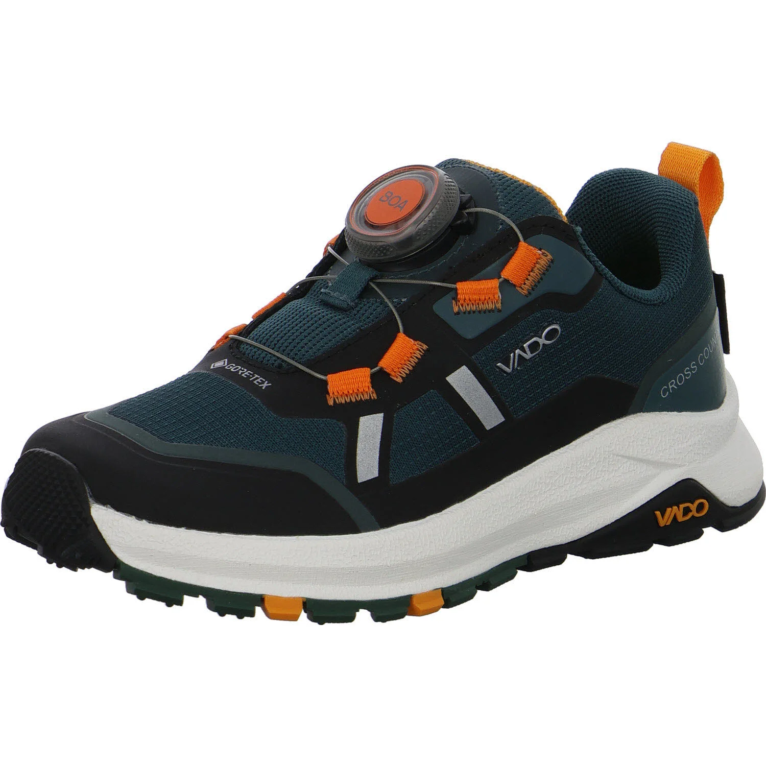 VADO Kinderschuh zum Schlupfen 53501-3500/530 CROSS Lo BOA GTX-inv. petrol normal