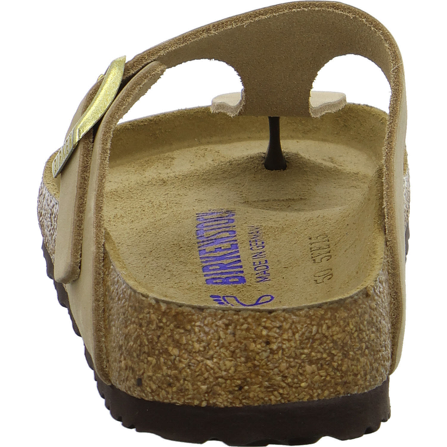 BIRKENSTOCK Pantoletten 1018999 Gizeh Soft Footbed taupe normal