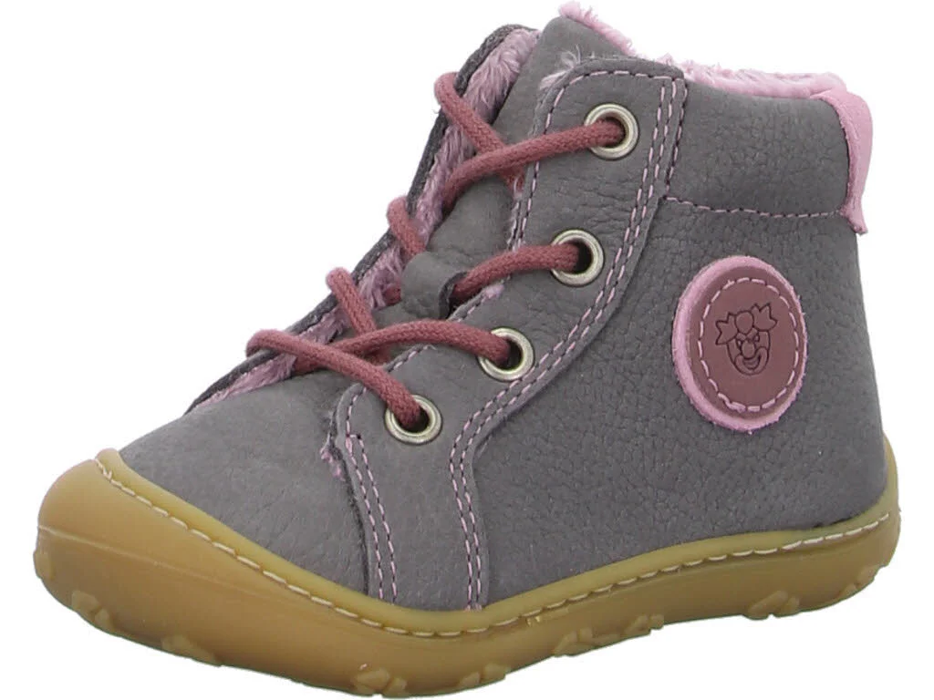 Ricosta Kinder Schnürstiefel 50 1202402/450 Georgie graphit/blush WMS mittel