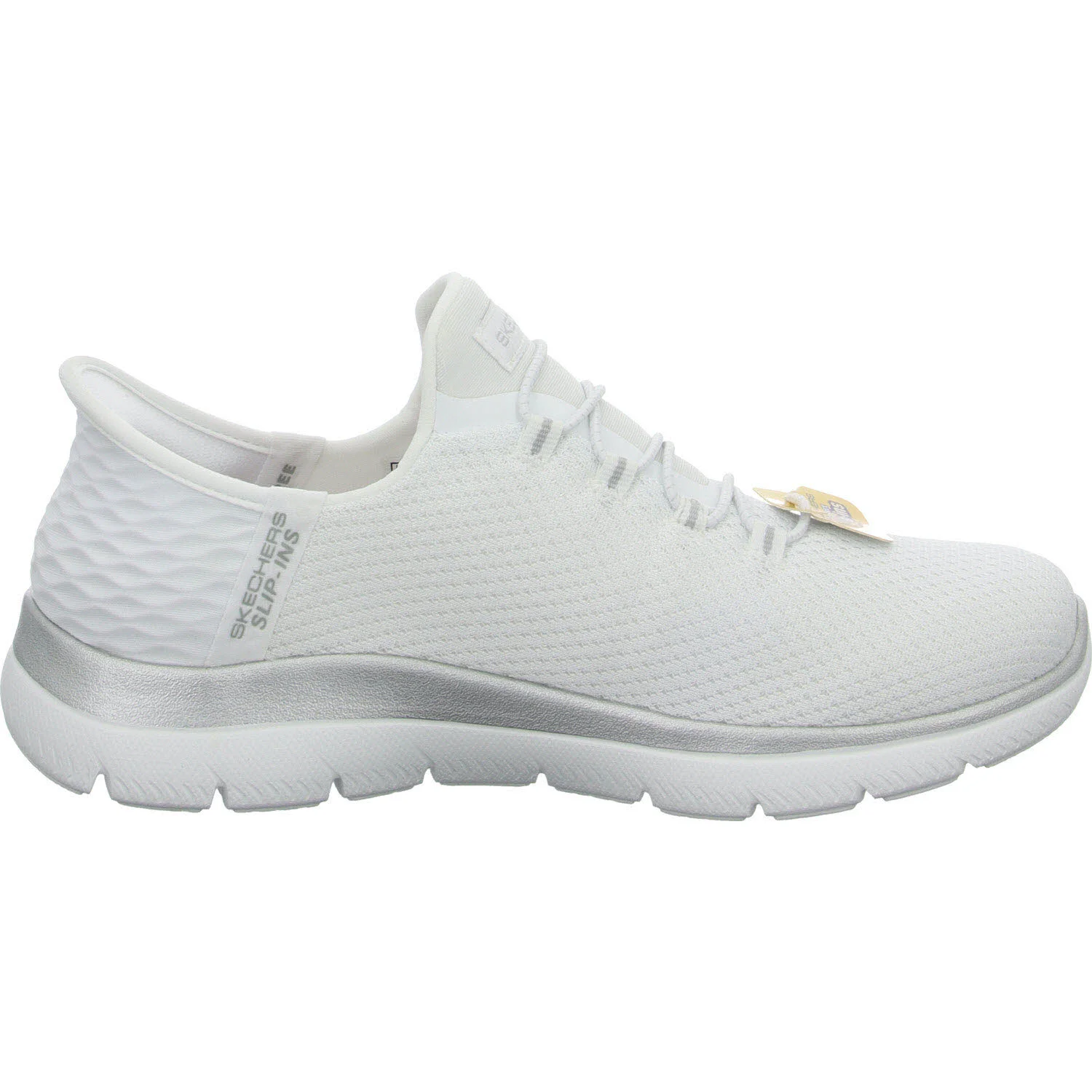 Element 7 von 8 (Bild) – Skechers Damen Slipper 150123W WSL Summits - Diamond Dream white/silver weit