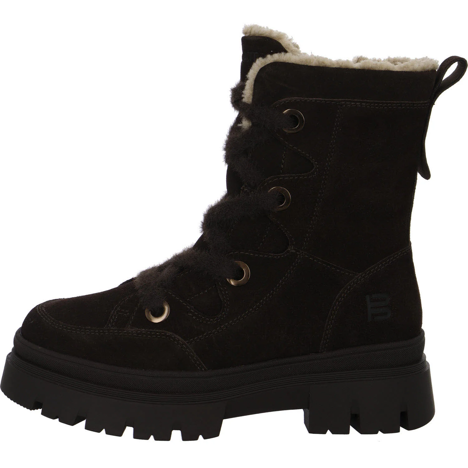 TT.Bagatt Damen Schnürstiefel warm D31AYD321400-6114 D31AYD321400 dark brown/taupe normal