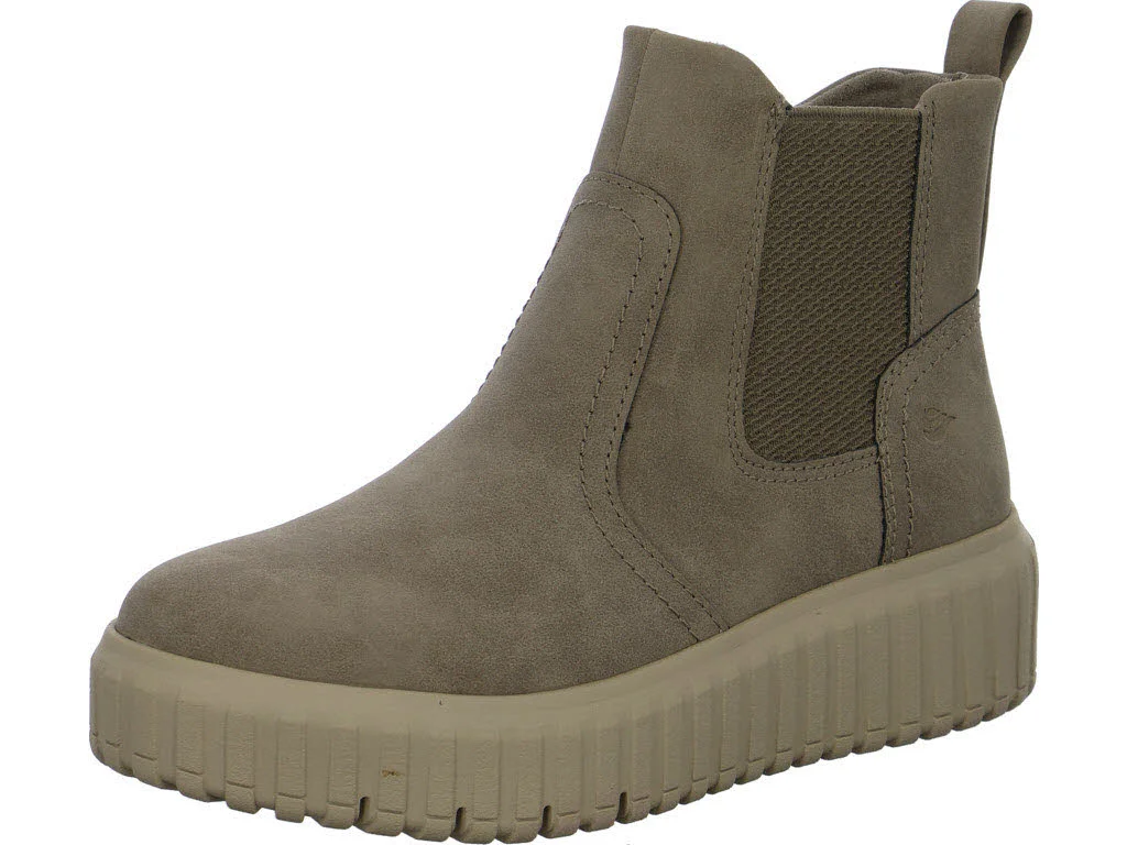 Jana Damen Stiefeletten 8-25463-45-324 8-25463-45 pepper H (weit)