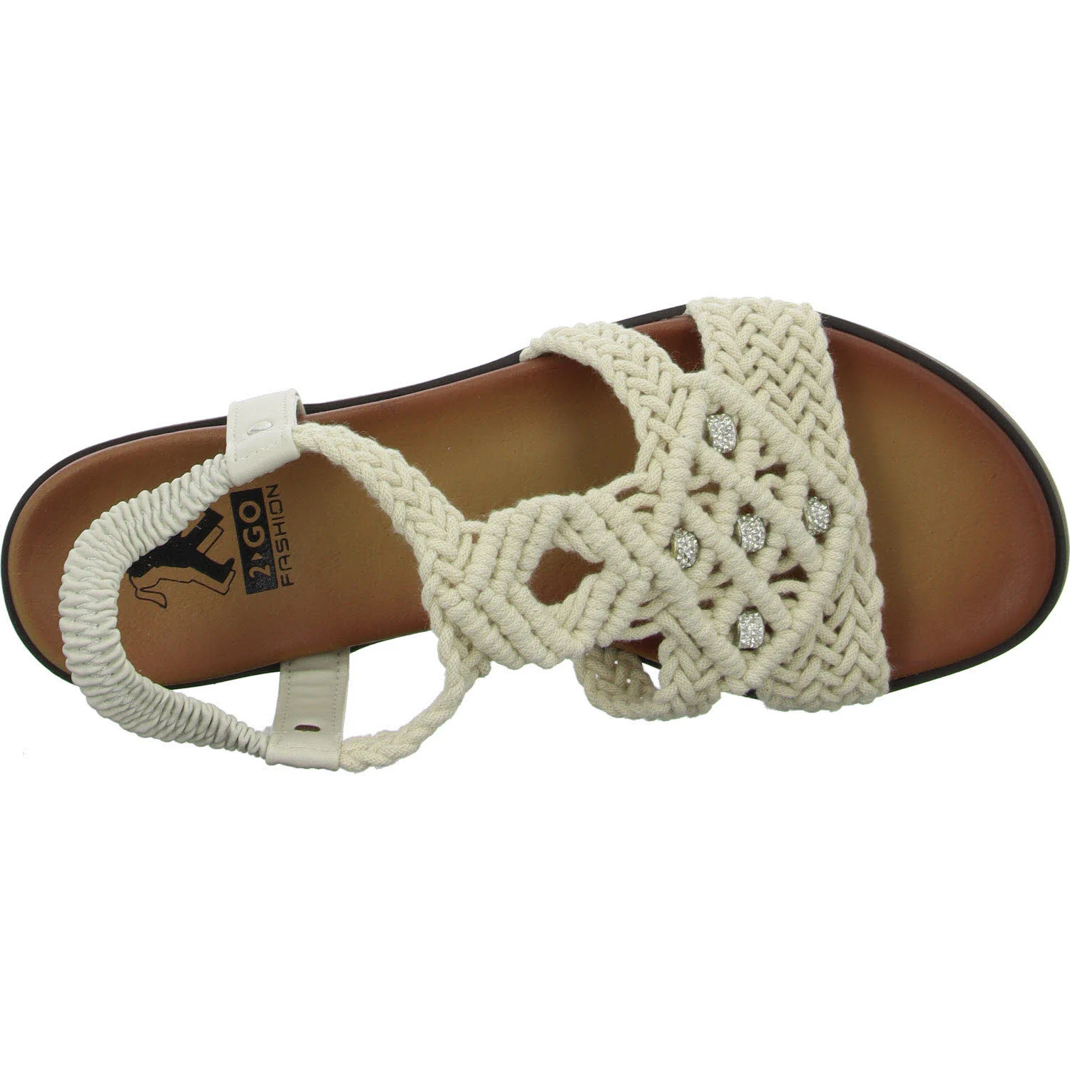 Element 8 von 8 (Bild) – 2go Fashion Damen Sandalen 8962802-243 8962802 ivory normal