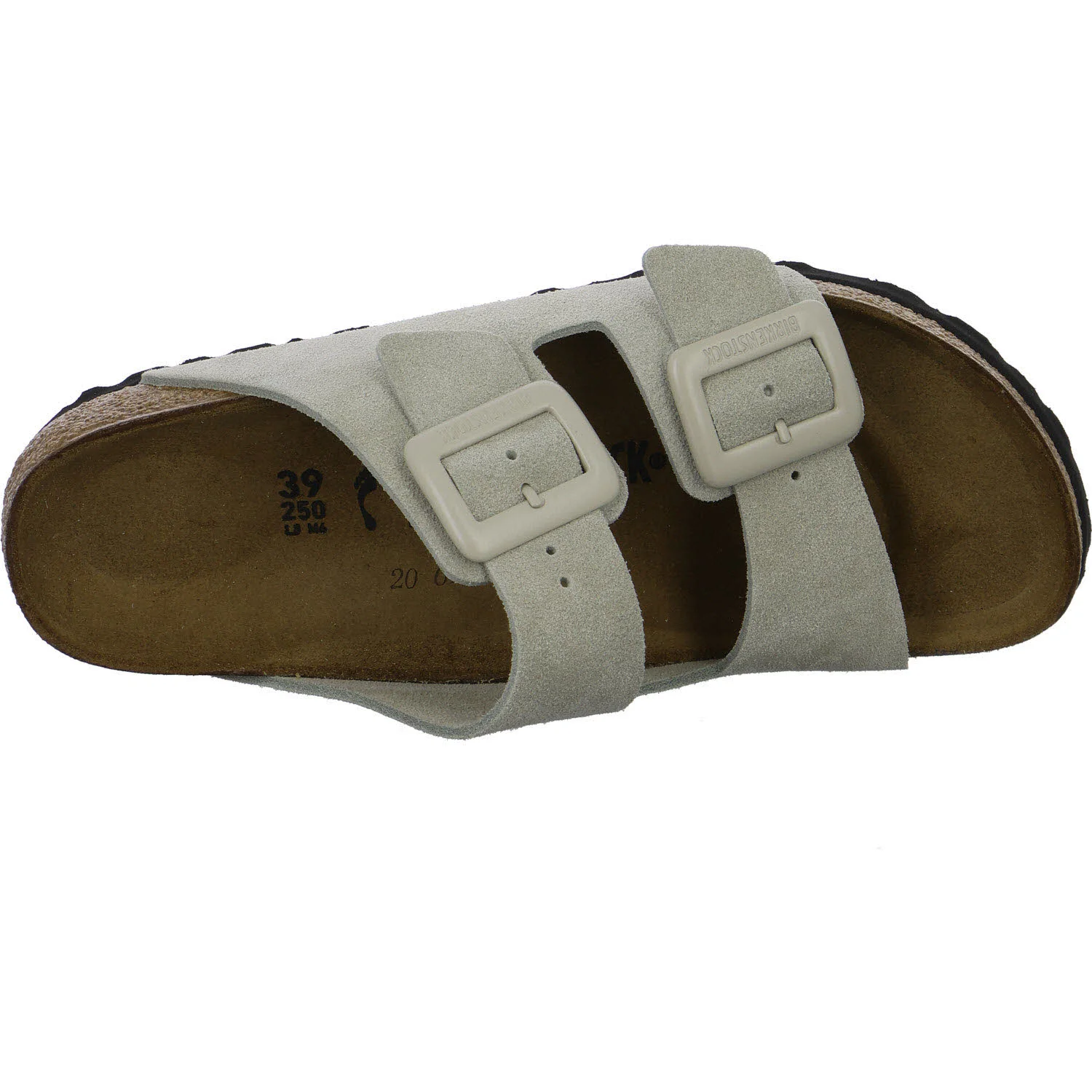 BIRKENSTOCK Pantoletten 1033088 Arizona Cushion Buckle oyster schmal