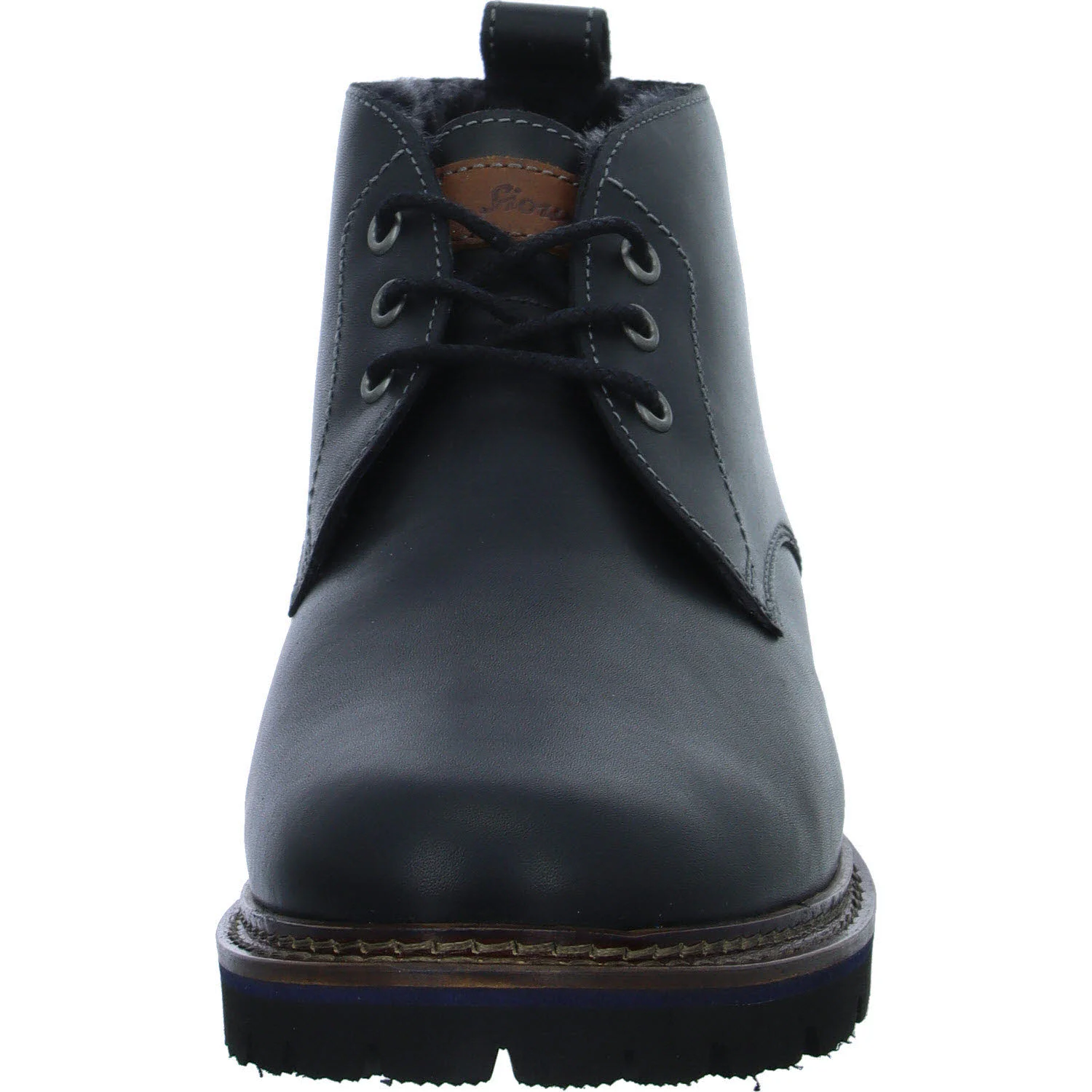 Sioux Herren Schnürstiefel warm 38332 Adalrik-701-Lf-H schwarz H (extra weit)