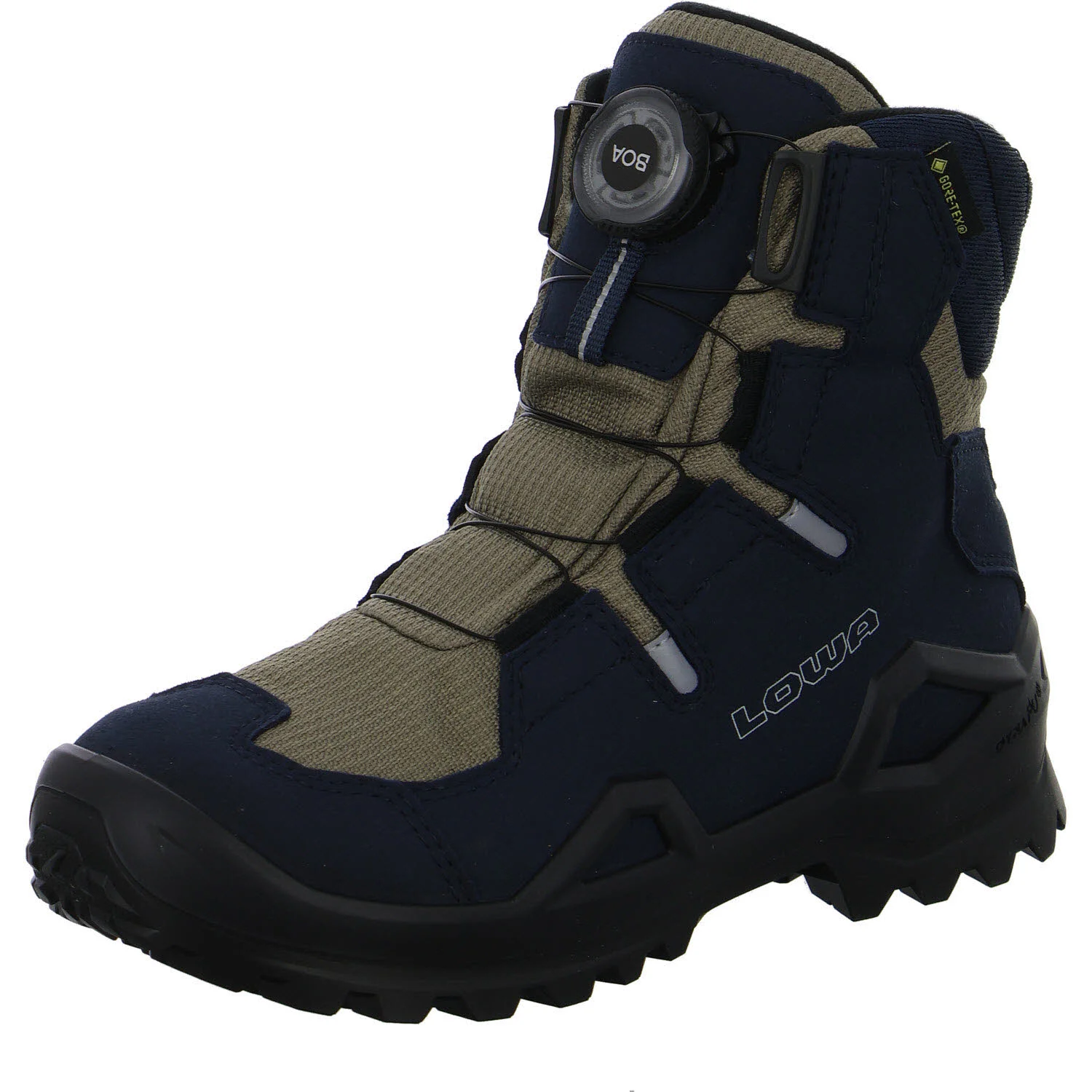 Lowa Kinder Winterstiefel 641745/6983 Milo Evo GTX Hi Boa Jr navy/dune normal