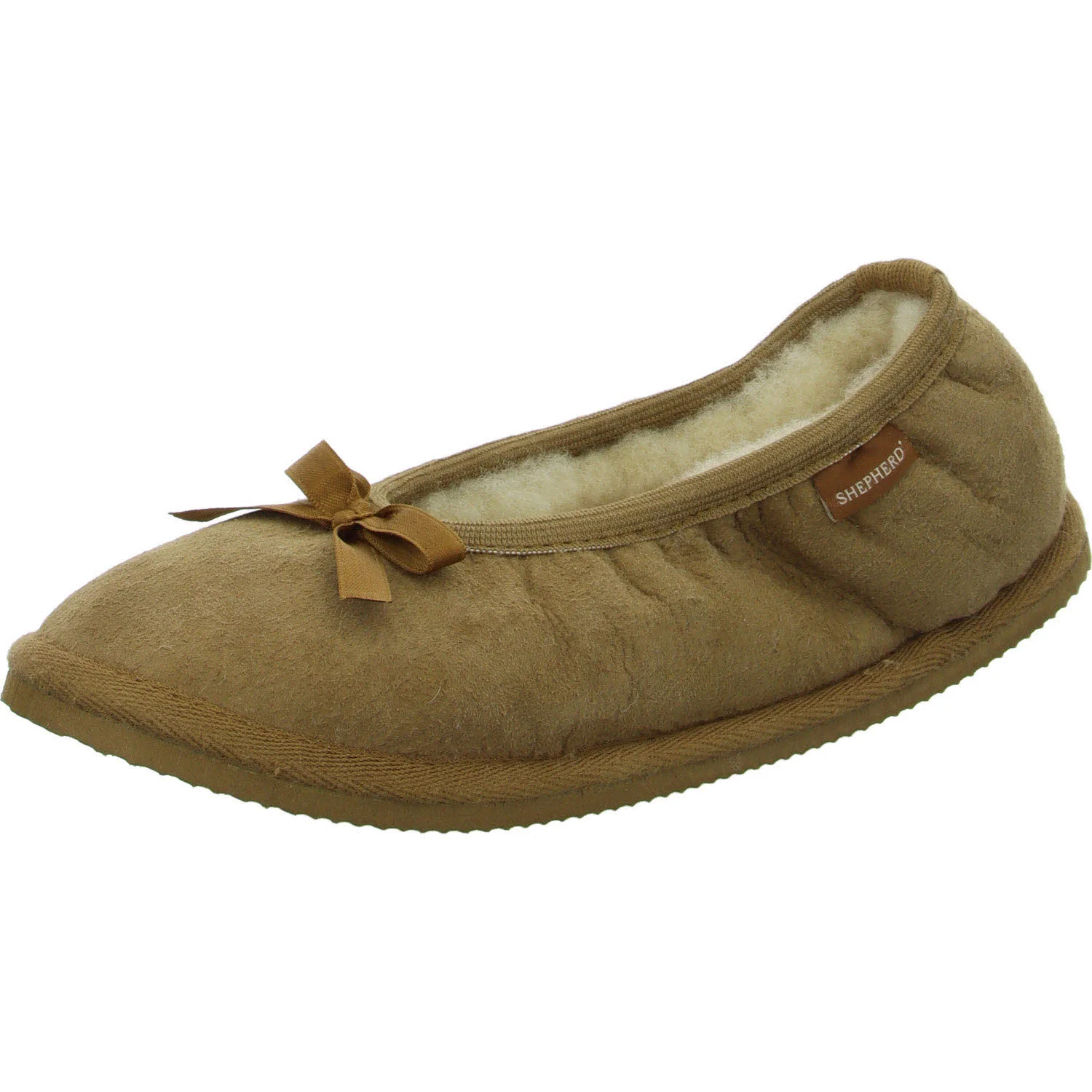 SHEPHERD OF SWEDEN Da. Winterheimschuhe nied.Schnitt 2455056 Stacy chestnut weit