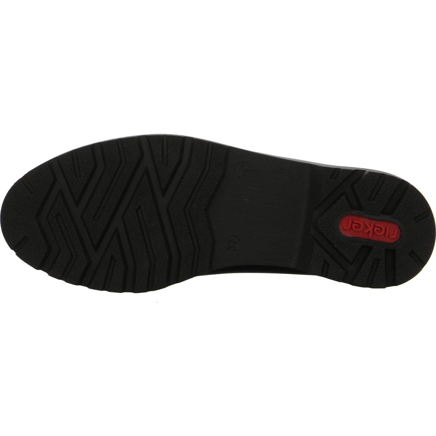 Rieker Damen Slipper 45560-02 45560 schwarz F (normal)