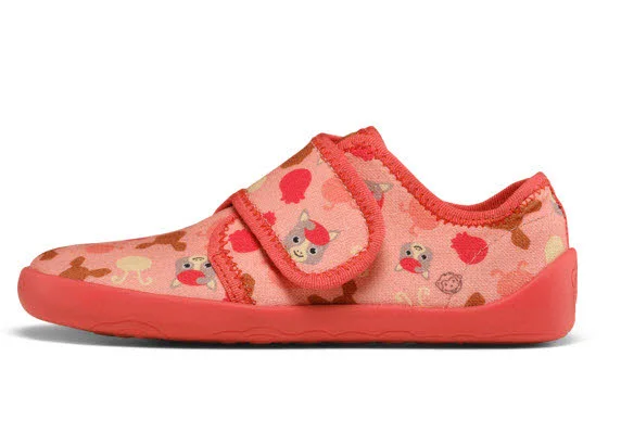 Affenzahn Kinder Hausschuhe 01398-40068 Hausschuh Baumwolle Movy Pony pink normal