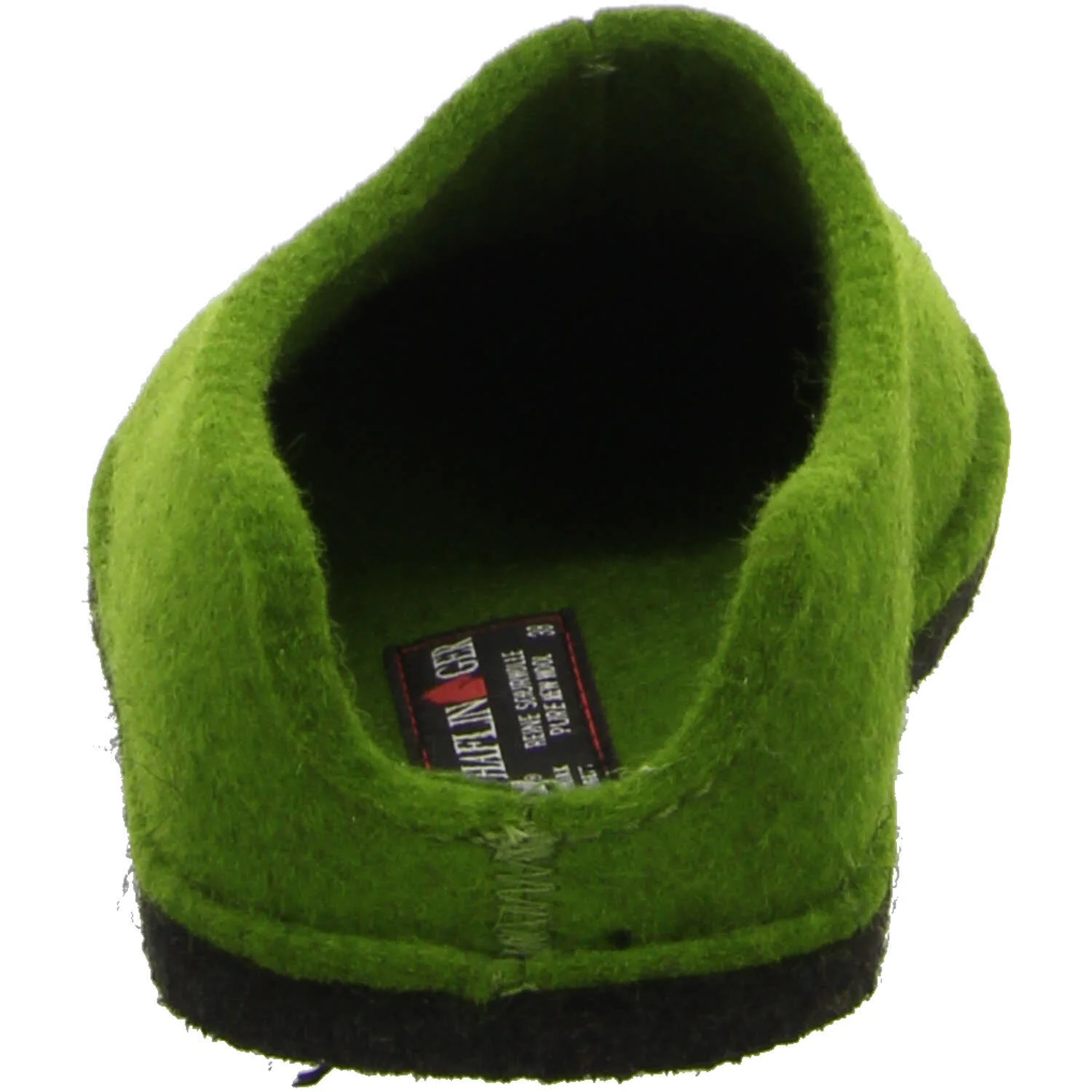 Haflinger Damen Winterpantoffel 311013-036 Flair Smily grasgrün normal