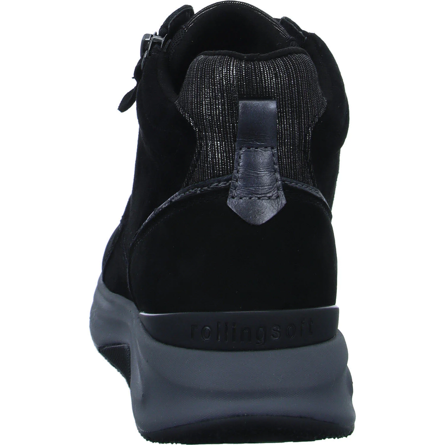 Element 4 von 8 (Bild) – Gabor Rollingsoft Damen Schnürstiefel 0803.02.002 0803.02 schwarz/anthrazit G (normal)