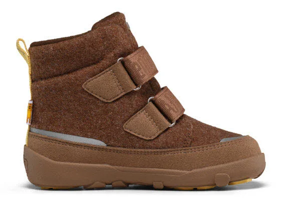 Affenzahn Kinder Winterstiefel 01250-70003 Winterstiefel Wolle Comfy Tiger gelb, braun normal