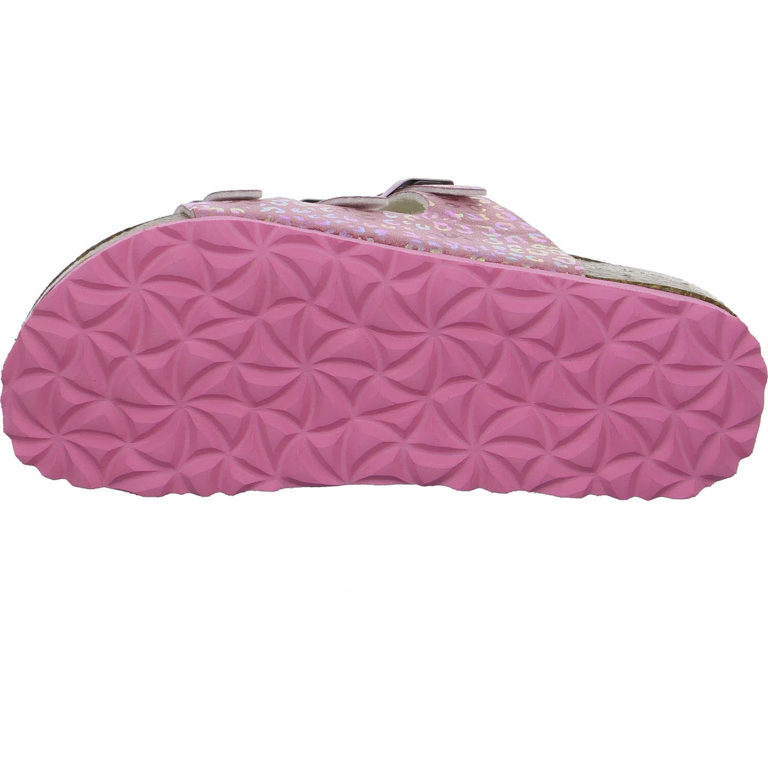 Element 5 von 8 (Bild) – Superfit Kinder Pantoletten 1-800113-5680 Fußbettpantoffel rosa WMS mittel