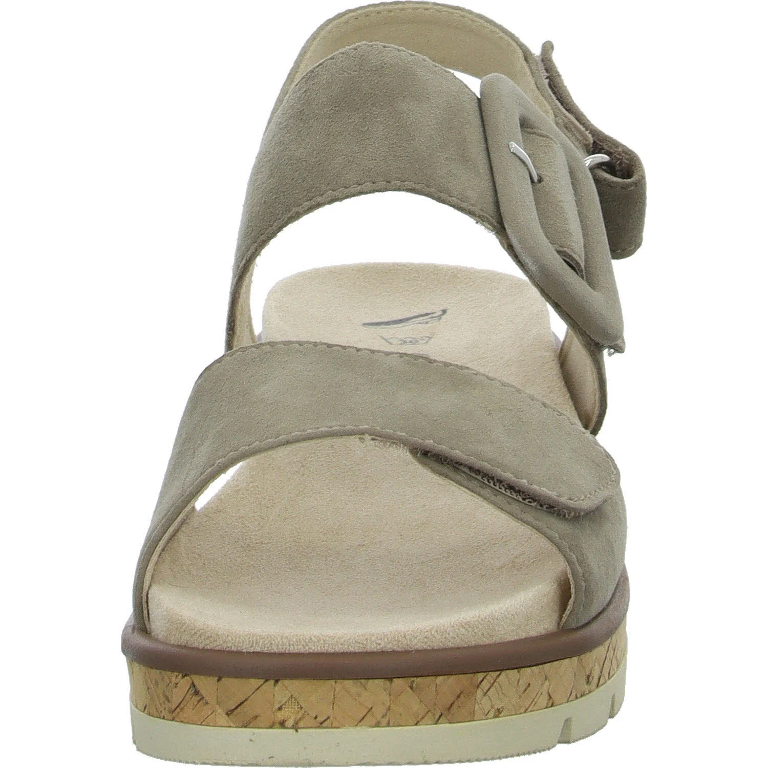 Caprice Damen Sandalen 9-28714-44-343 9-28714-44 taupe suede G (normal)