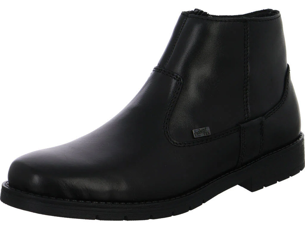 Rieker Herren Schaftstiefel warm 13960-00 13960 nero G 1/2 (weit)