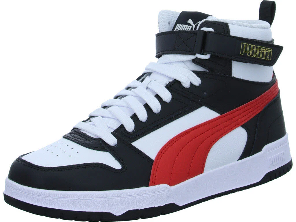 Puma Herren Schnürstiefel 385839/005 RBD GAME PUMA WHITE-HIGH RISK normal