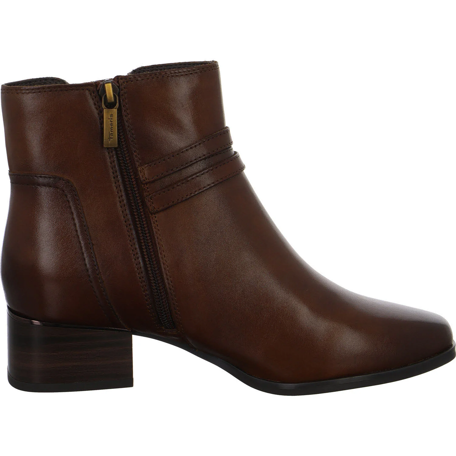 Tamaris Comfort Damen Stiefeletten 8-85309-47-305 8-85309-47 cognac weit