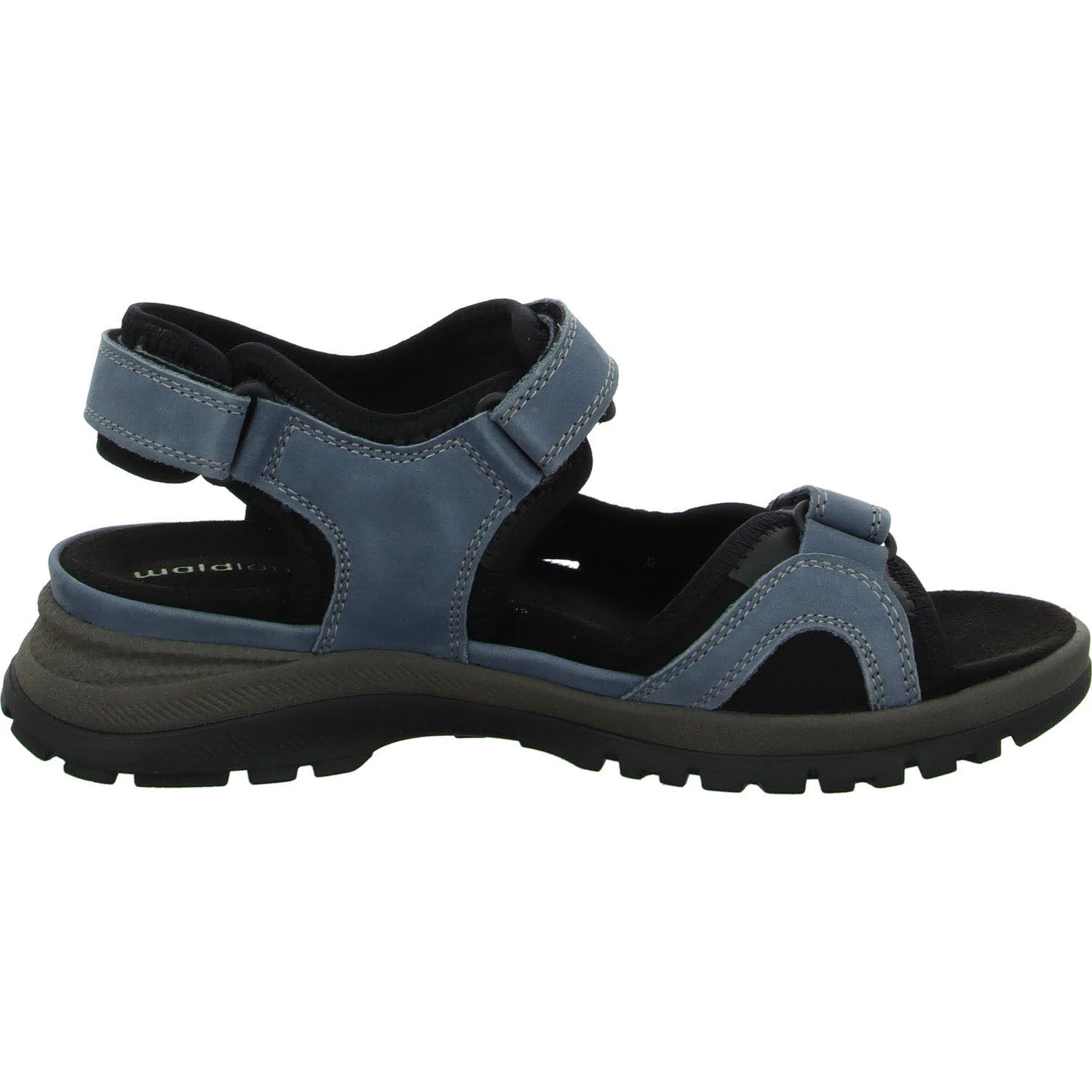Element 7 von 8 (Bild) – Waldläufer Damen Sandalen 769004-100/263 H-Sora schwarz denim stein H (weit)