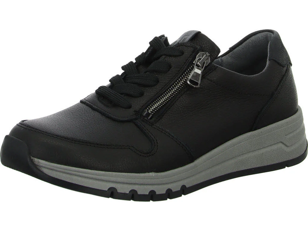 Waldläufer Damen Schnürschuhe 957004-200/001 H-April schwarz H (weit)