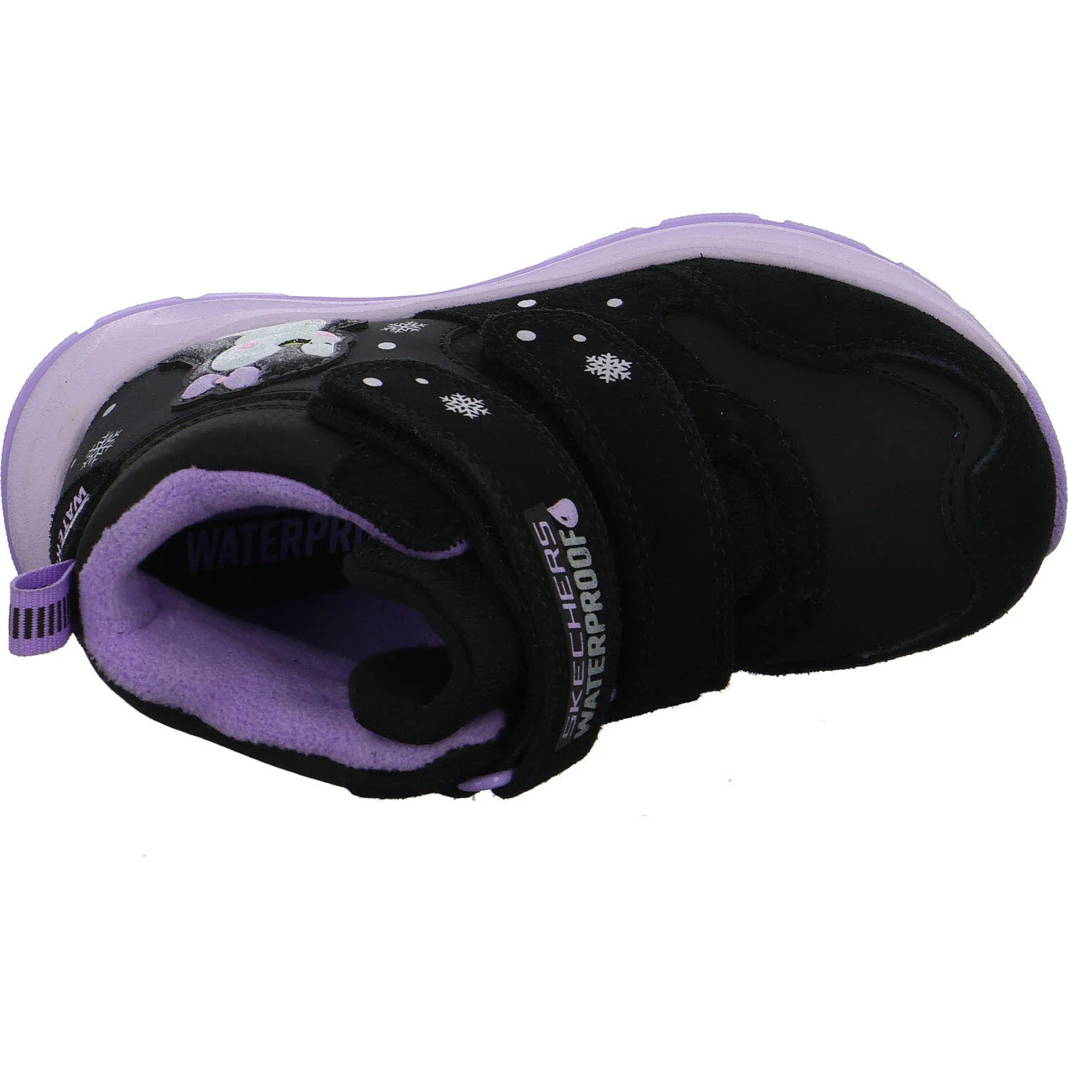 Element 8 von 8 (Bild) – Skechers Kinder Schaftstiefel 303490L BKLV Dynamic Trail - Snuggle Walks black/lavender normal