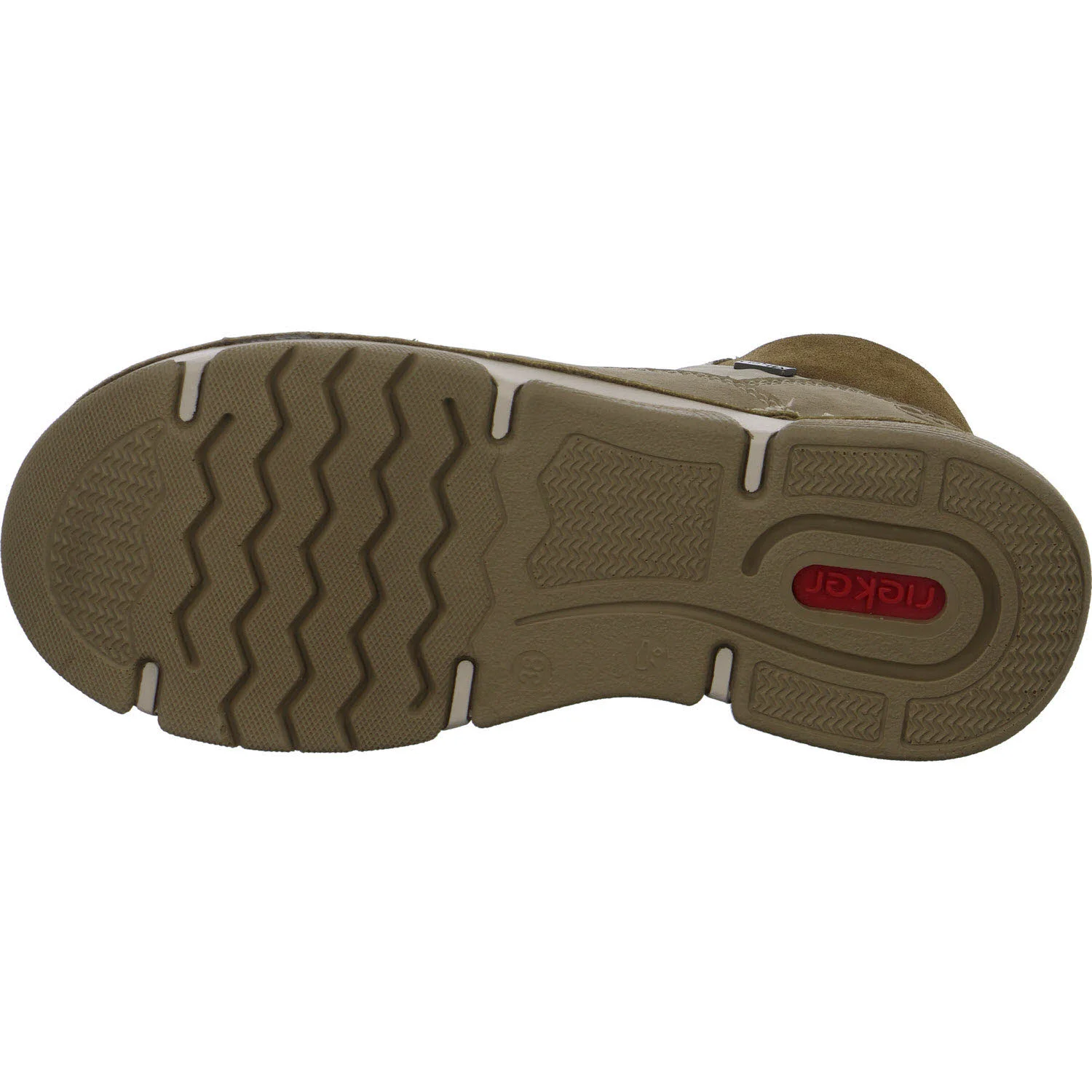 Element 5 von 8 (Bild) – Rieker Damen Schnürstiefel warm 45956-64 45956 fango/congo/holz F 1/2 (normal)