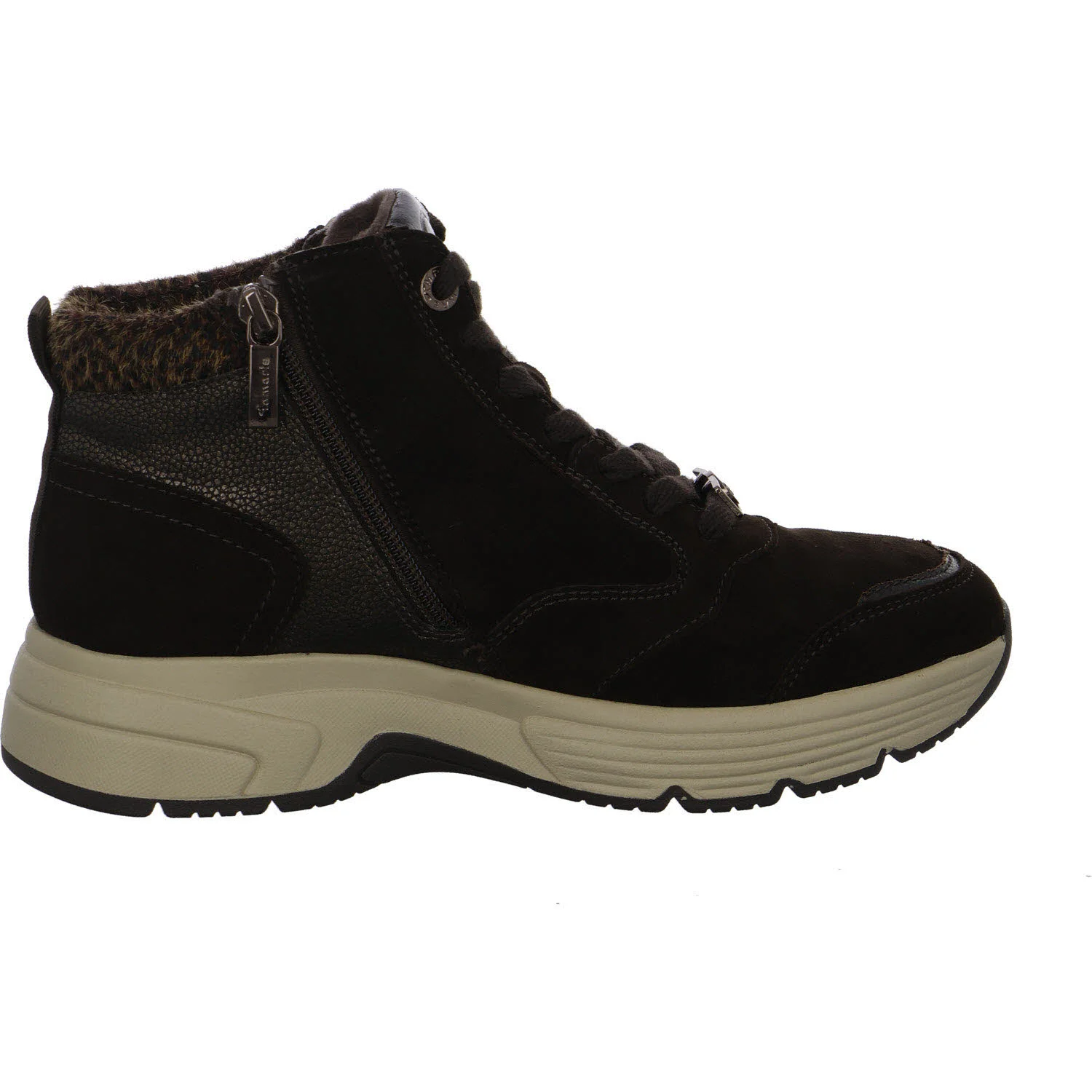 Element 7 von 8 (Bild) – Tamaris Comfort Damen Schnürstiefel 8-86201-47/394 8-86201-47 mocca comb weit