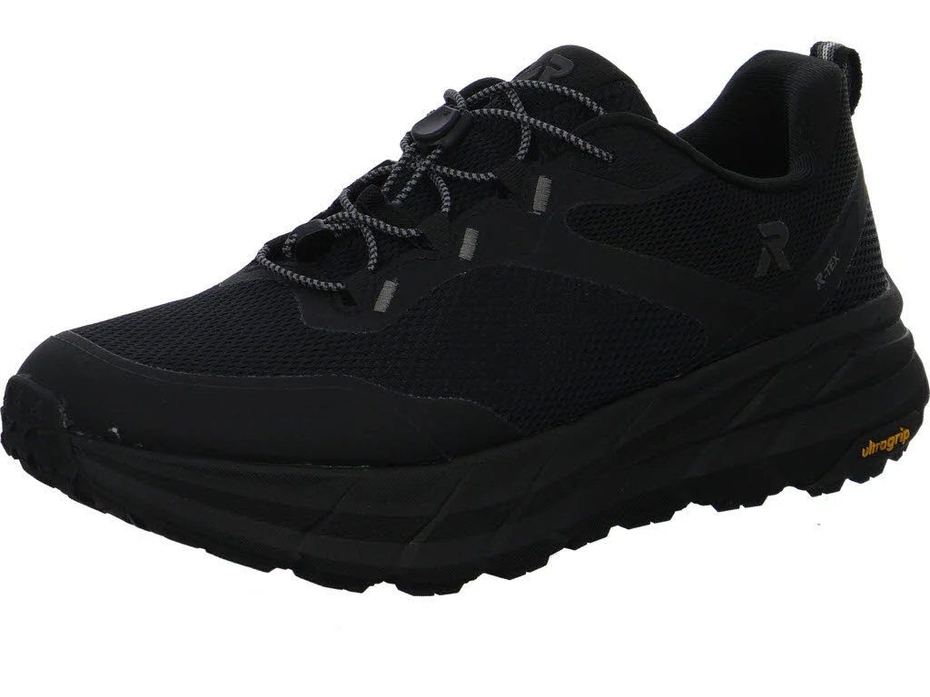 Rieker Herren Slipper U4502-00 U4502 negro/schwarz/schwarz G 1/2 (weit)