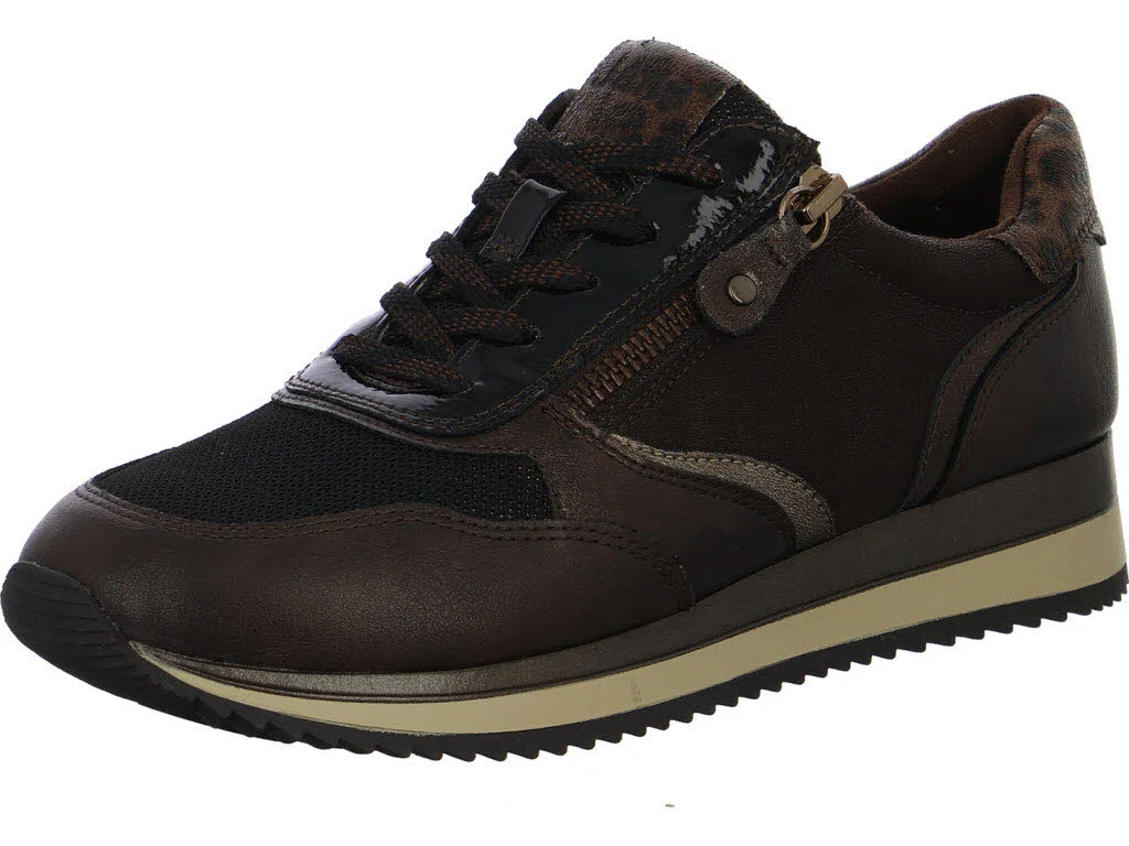 Jana Damen Schnürschuhe 8-23774-43/304 8-23774-43 mocca H (weit)