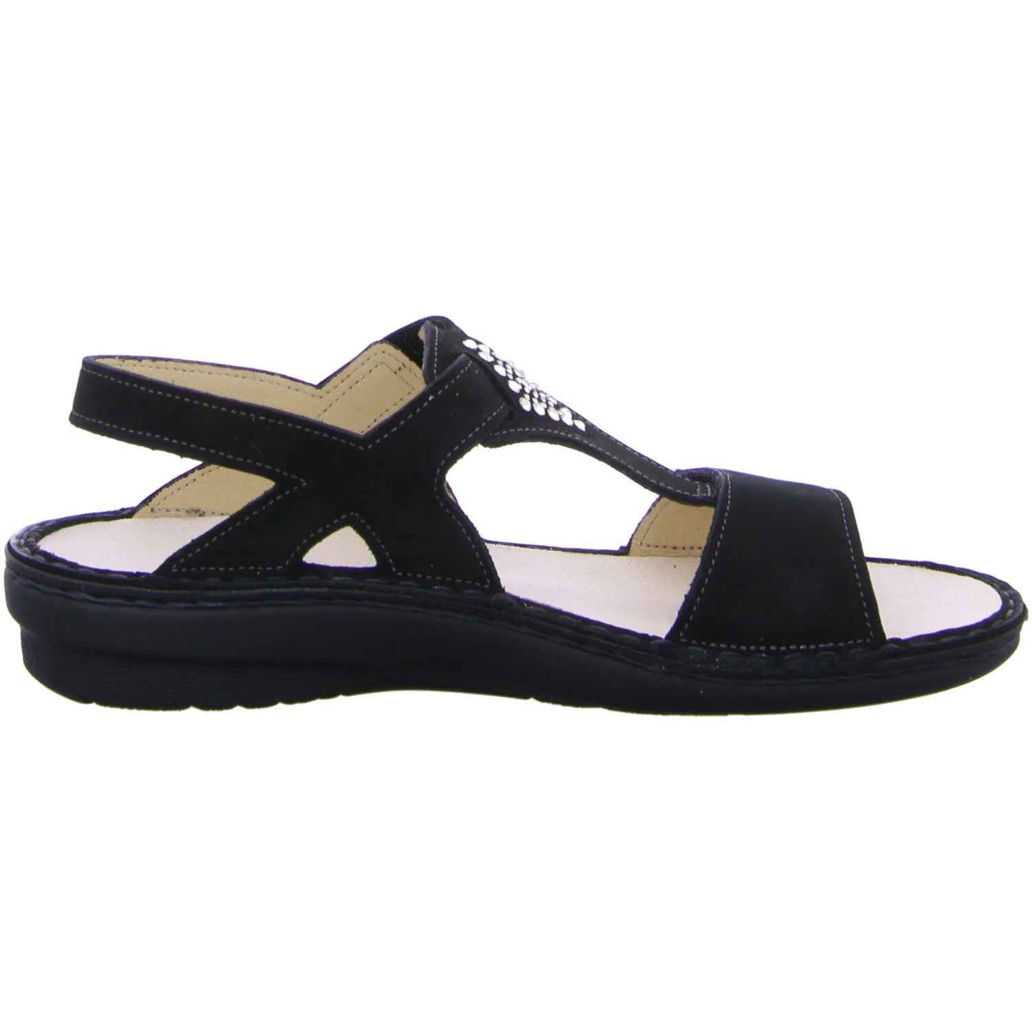 Element 7 von 7 (Bild) – Finn Comfort Damen Sandalen 02807-007099 Calvia schwarz weit