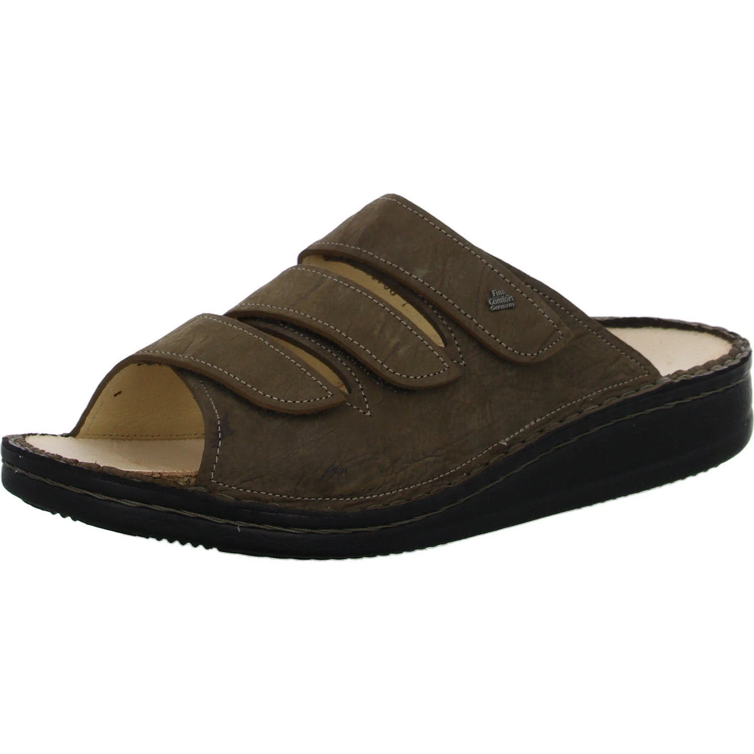 Element 2 von 8 (Bild) – Finn Comfort Pantoletten 01508-039014 Korfu Tabak weit