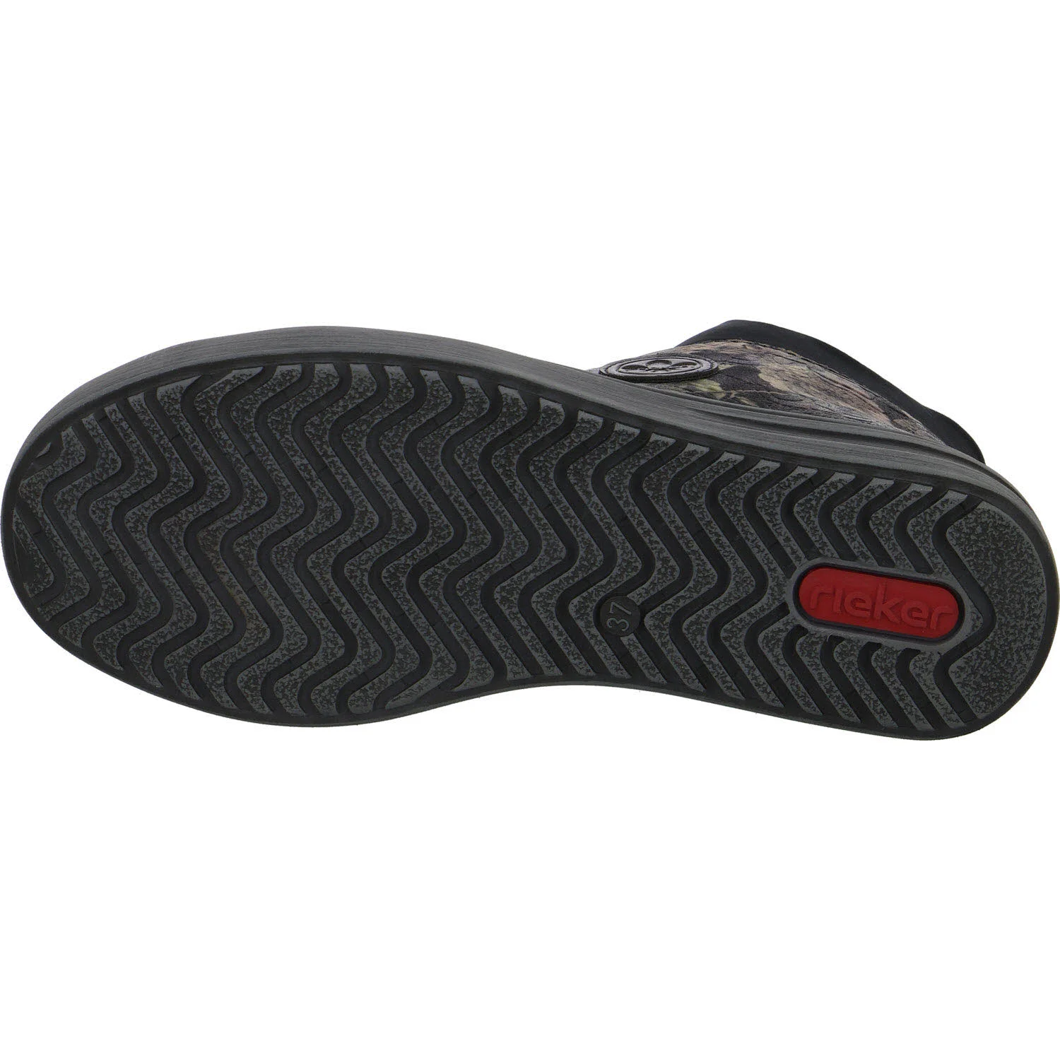 Element 5 von 8 (Bild) – Rieker Damen Stiefelette warm L2550-90 L2550 schwarz-pastell/antik/schwarz G (weit)