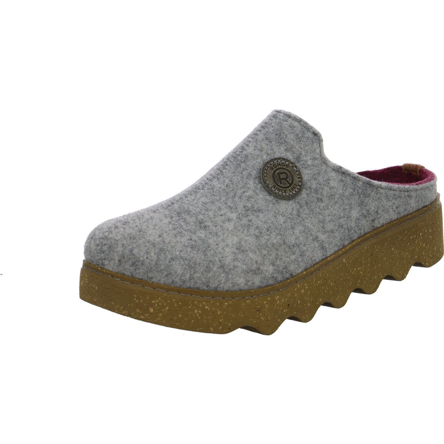 Element 2 von 8 (Bild) – ROHDE Damen Winterpantoffel 6122/80 Foggia-D grau G (normal)