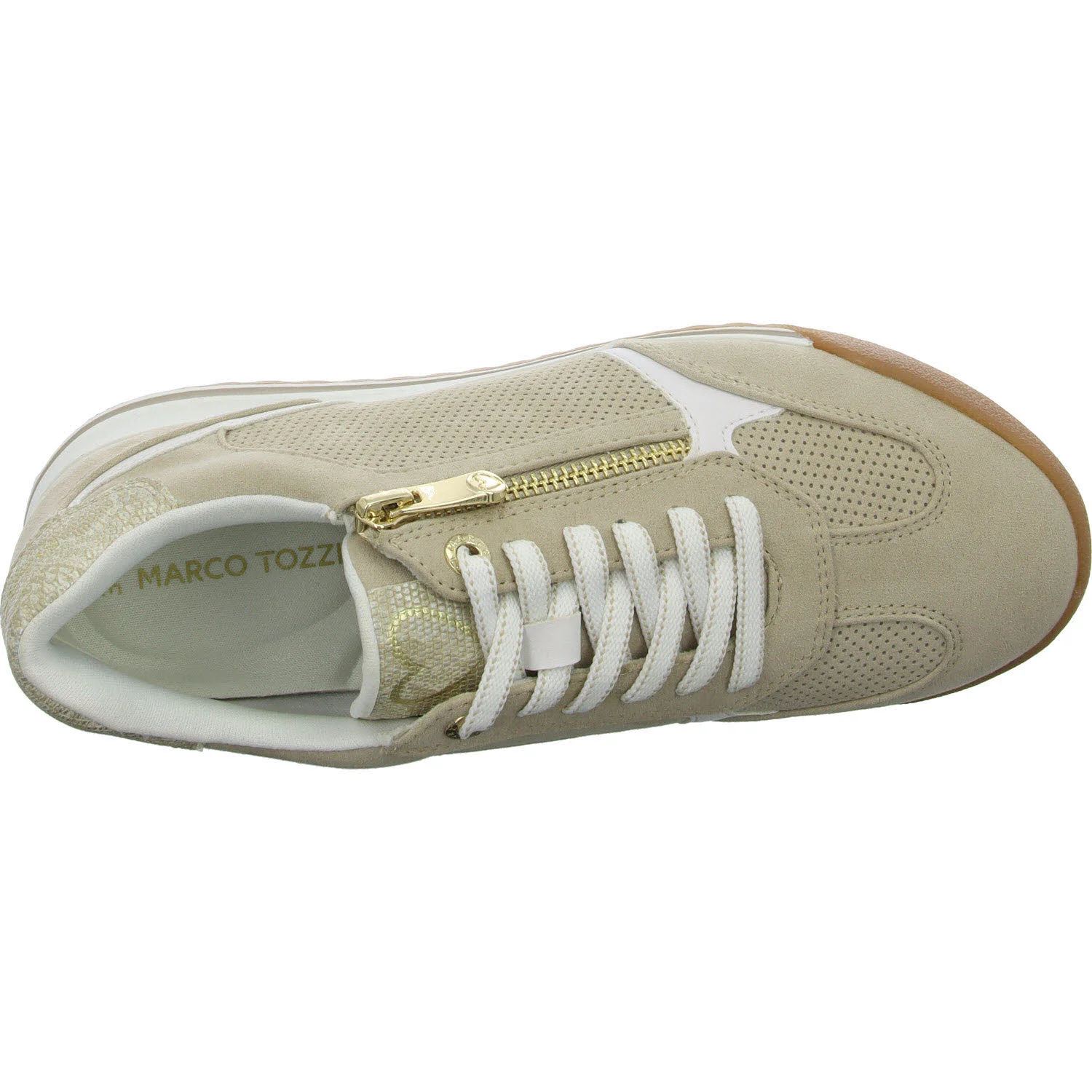 Element 8 von 8 (Bild) – Marco Tozzi Damen Schnürschuhe 2-23734-46/404 2-23734-46 dune normal