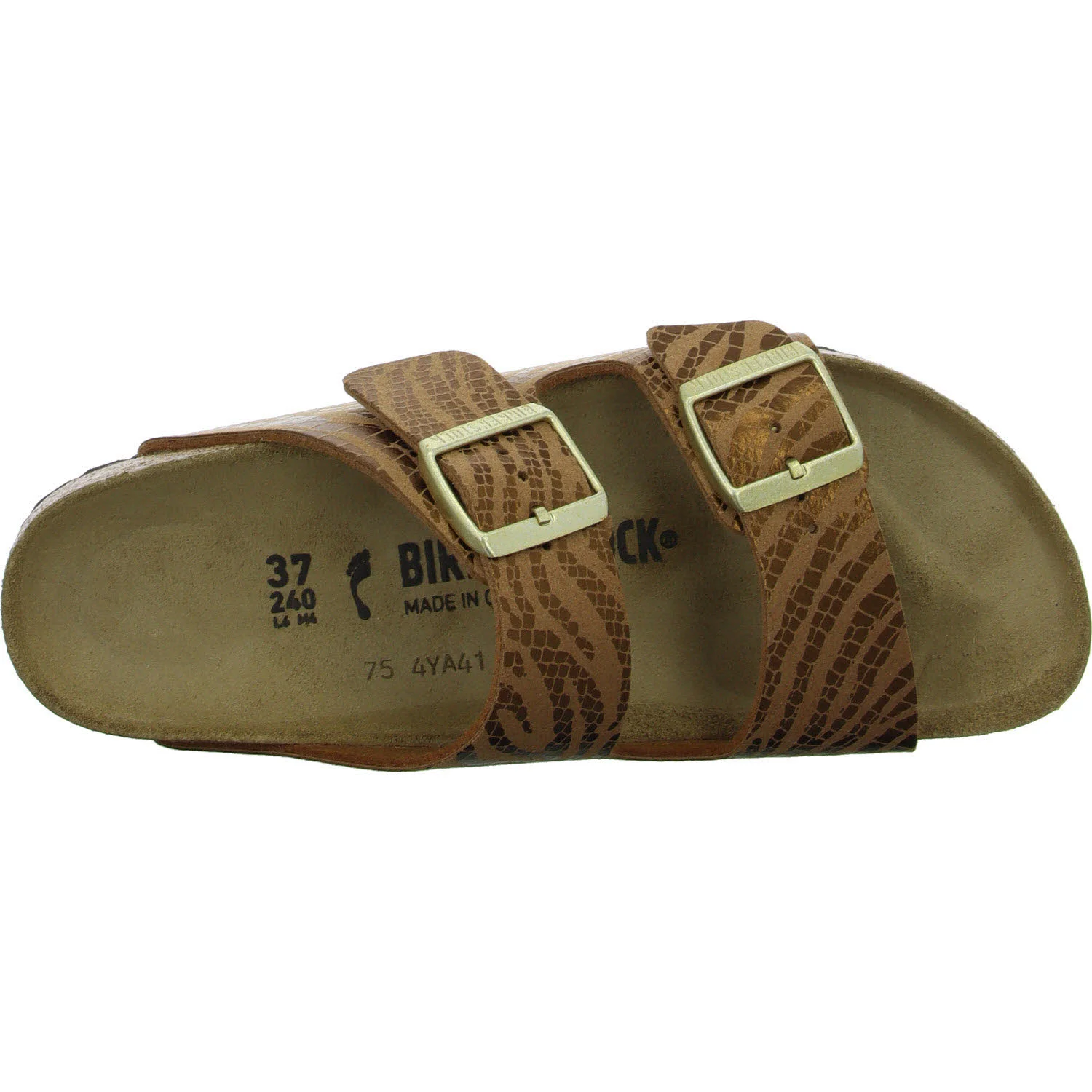 Element 8 von 8 (Bild) – BIRKENSTOCK Pantoletten 1029509 Arizona SYN zebra pecan schmal