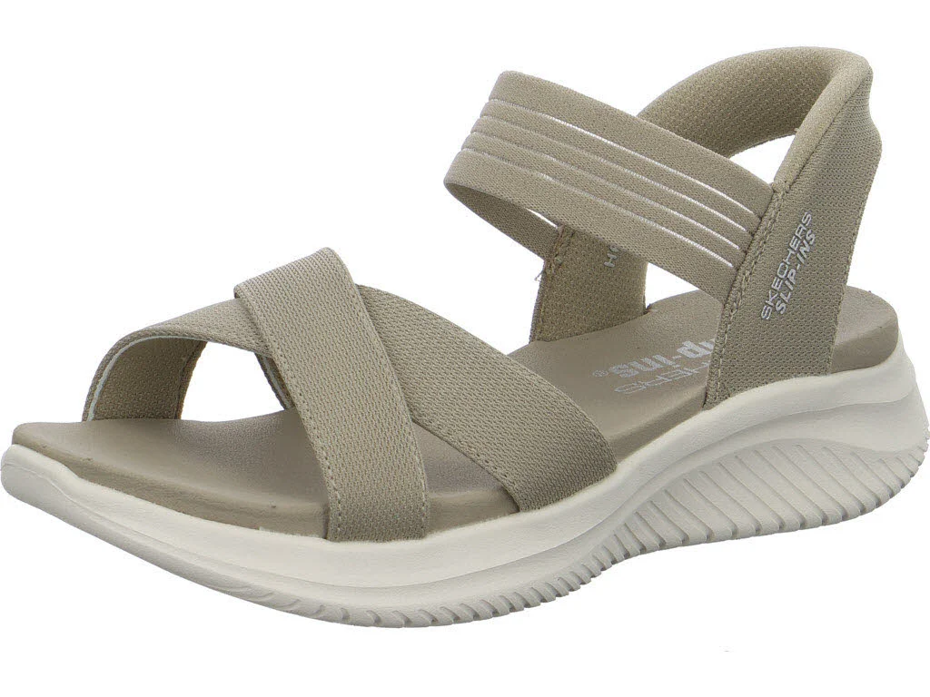 Skechers Damen Sandalen 119975 TPE Ultra Flex 3.0 - Never Better taupe normal