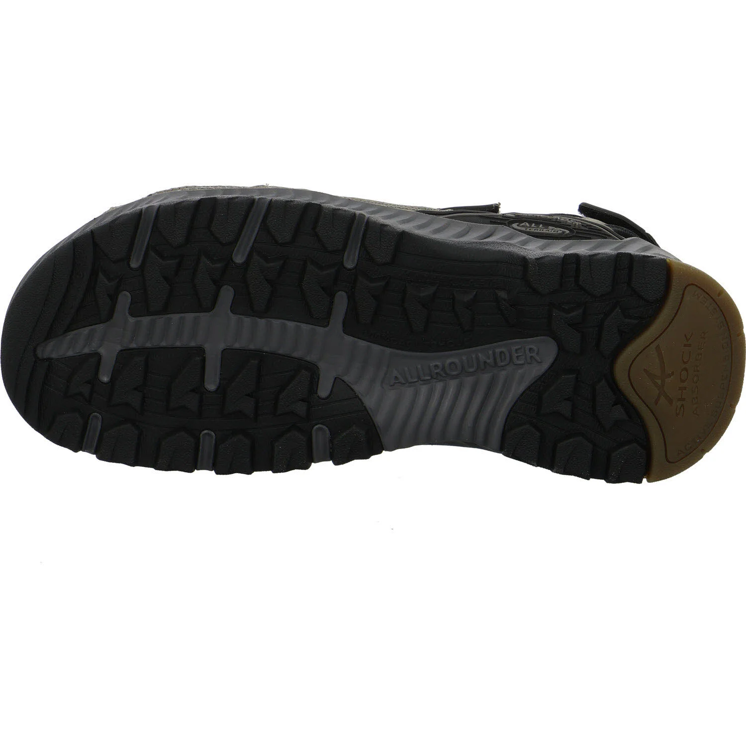 Allrounder by Mephisto Herren Sandalen P2007783 Honduras fallen rock normal