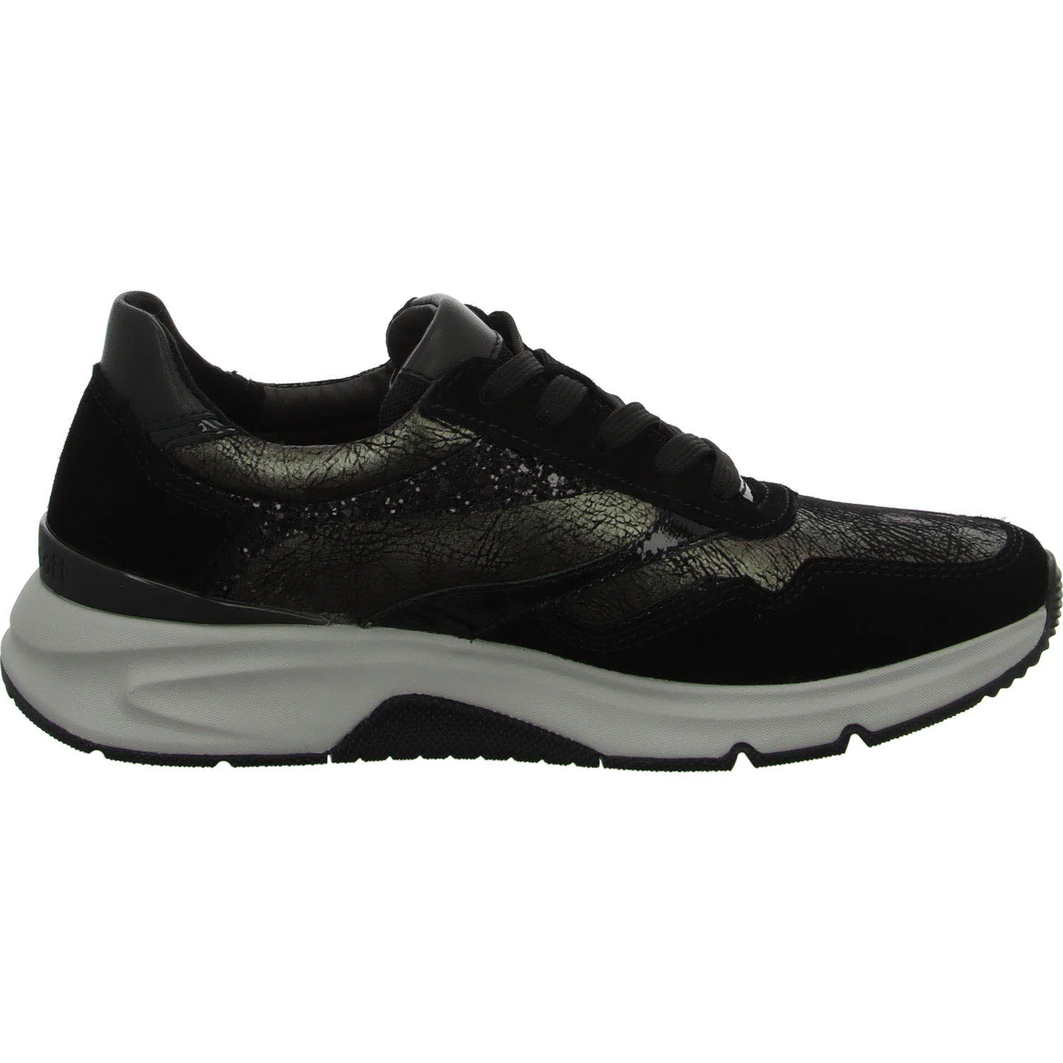 Element 7 von 8 (Bild) – Gabor Rollingsoft Damen Schnürschuhe 76.896.67 76.896 anthrazit/schwarz G (normal)