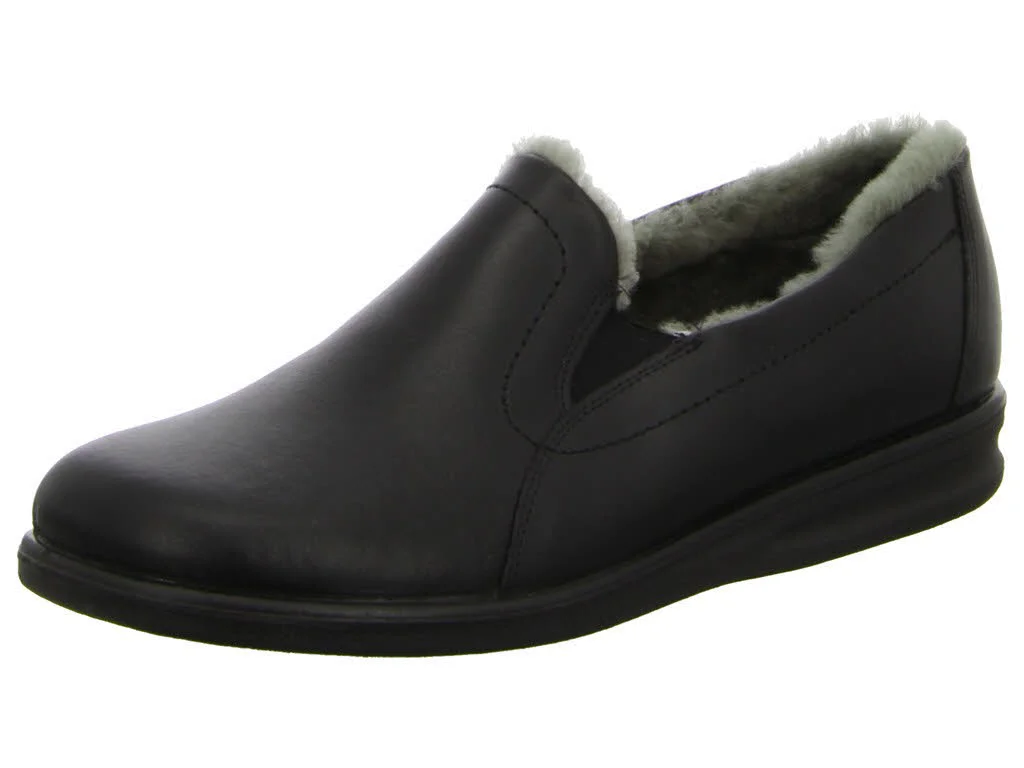Josef Seibel He. Winterheimschuhe,nied.Schnitt 18102LA175/100 Belfort 67 schwarz normal