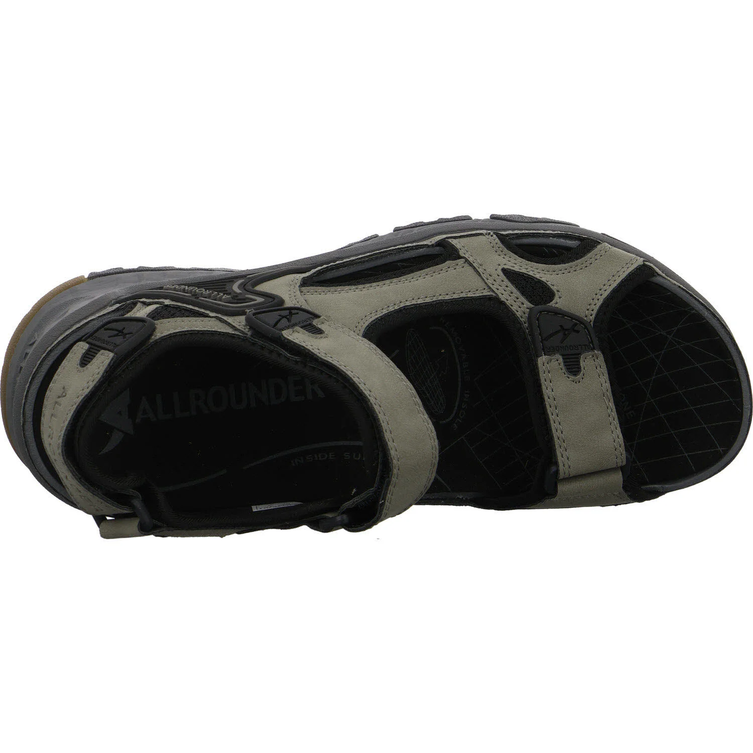Allrounder by Mephisto Herren Sandalen P2007783 Honduras fallen rock normal