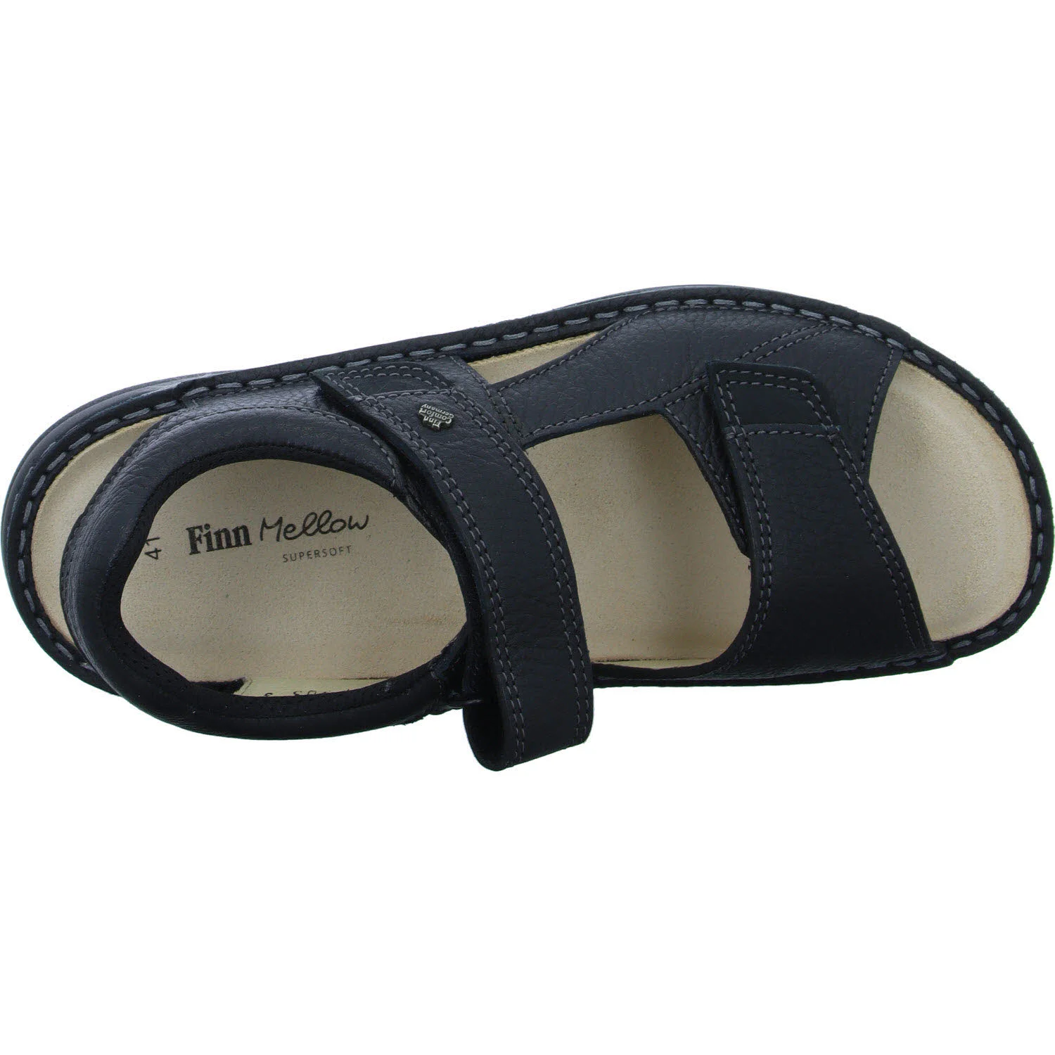 Element 8 von 8 (Bild) – Finn Comfort Herren Sandalen 01701-902623 Skiathos schwarz weit
