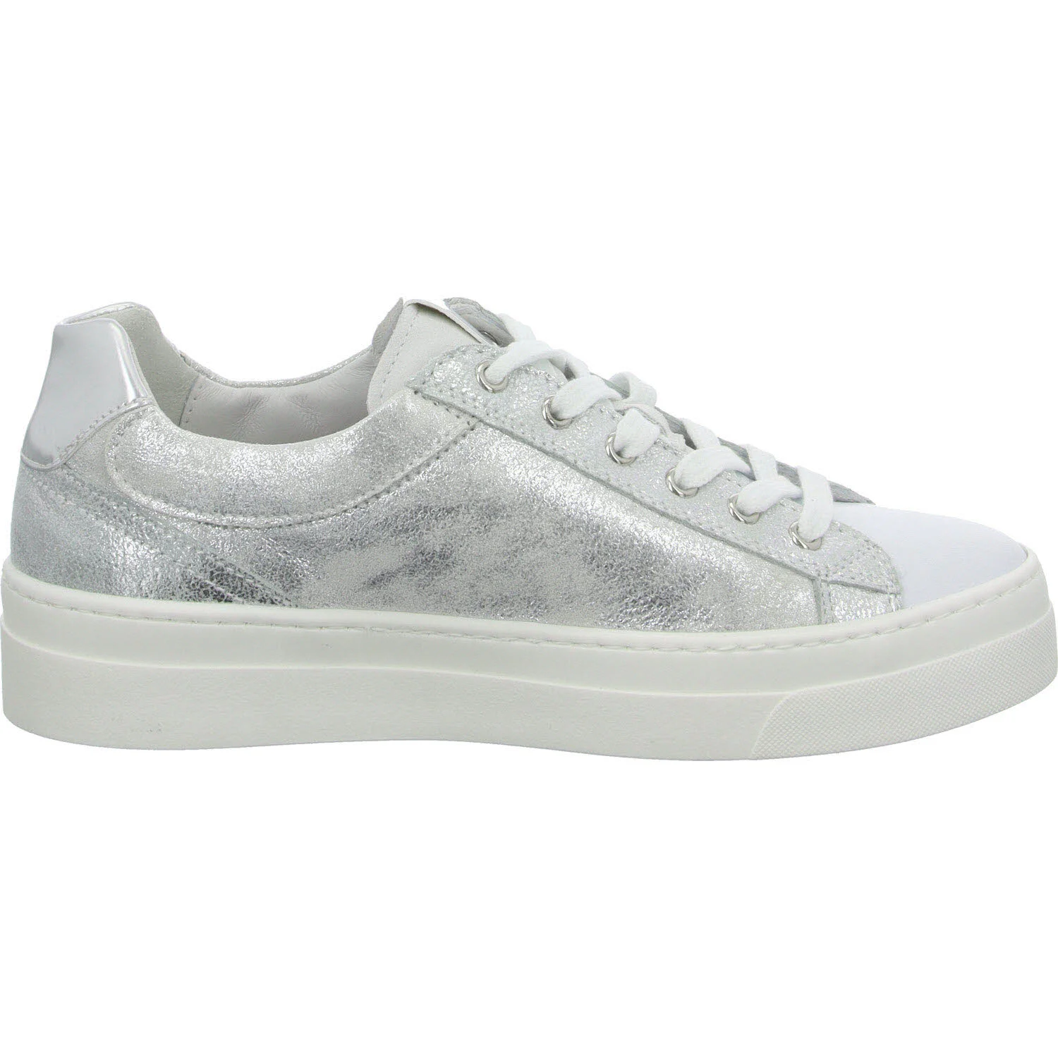 NeroGiardini Damen Schnürschuhe E513010D 707 E513010D biacno luxury silver normal