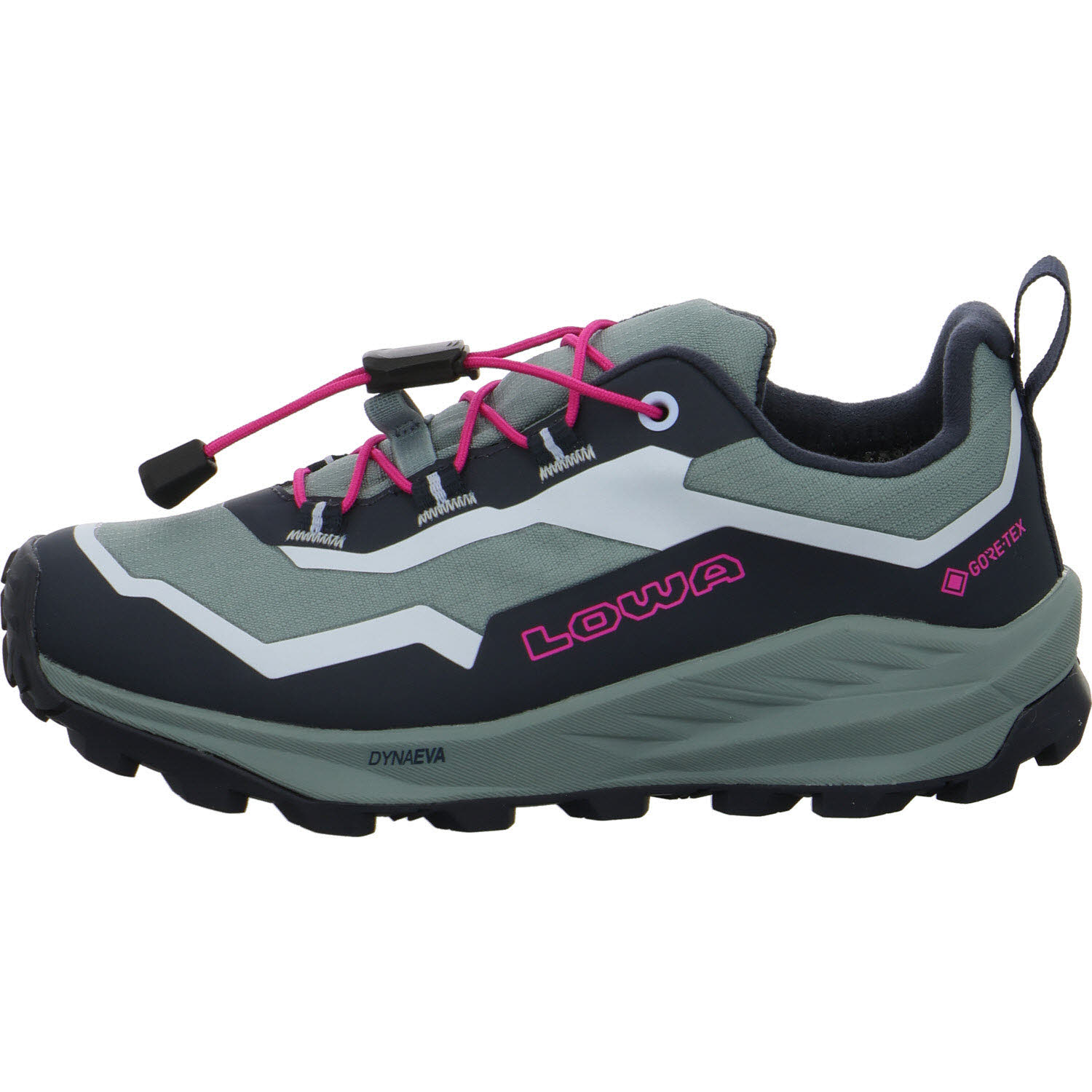 Lowa Kinderschuh zum Schlupfen 641640/6968 TRAILUX GTX LO JR navy/rauchblau normal