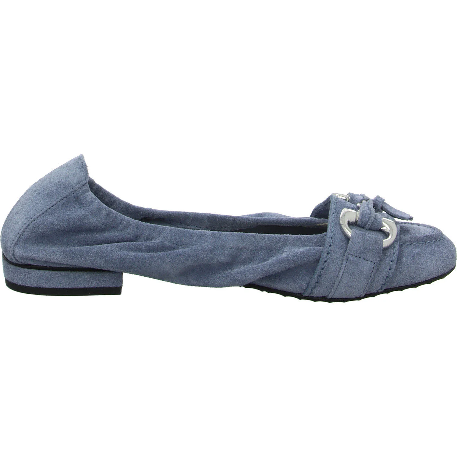 Kennel & Schmenger Damen Ballerina 51-10300.353 Malu cielo/silver normal
