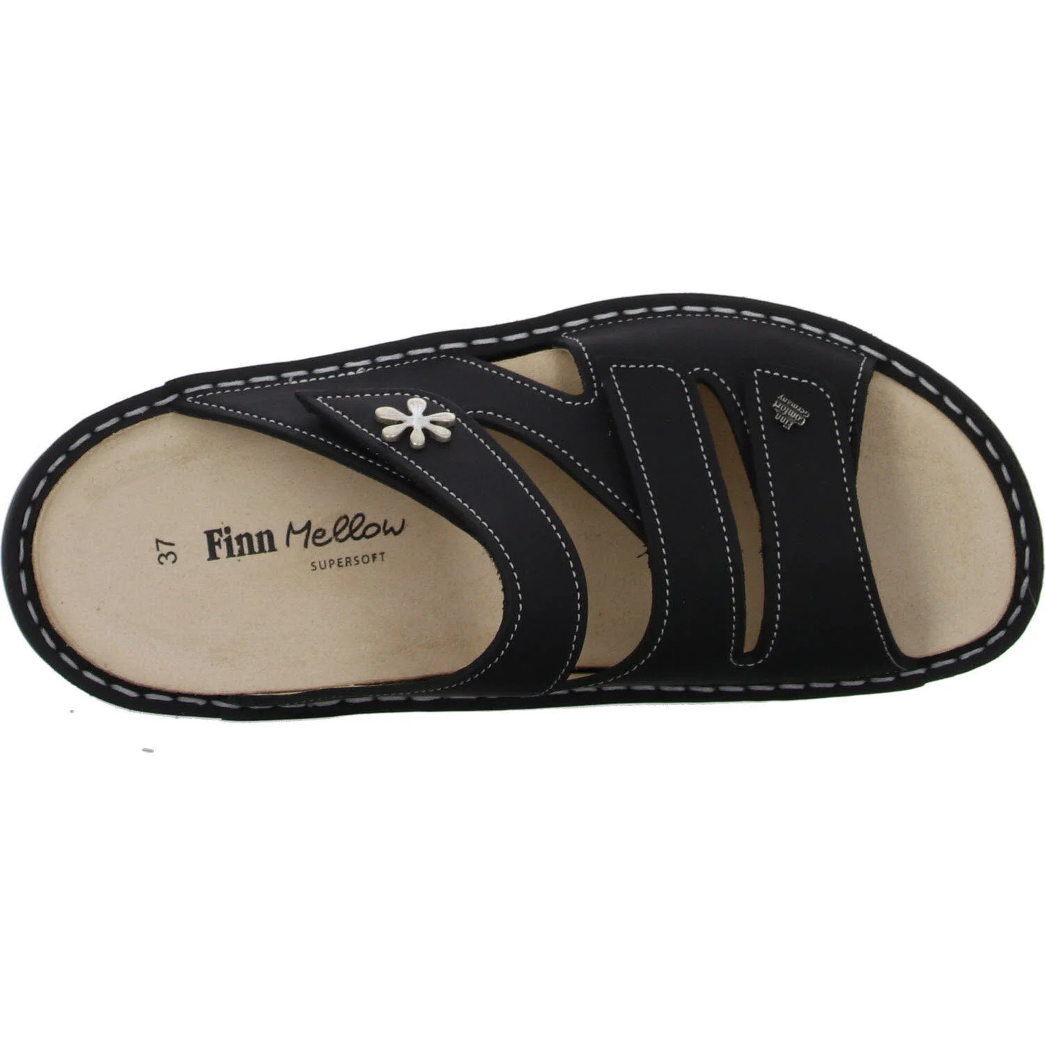 Element 8 von 8 (Bild) – Finn Comfort Damen Pantoletten 02640-723393 Grenada black weit