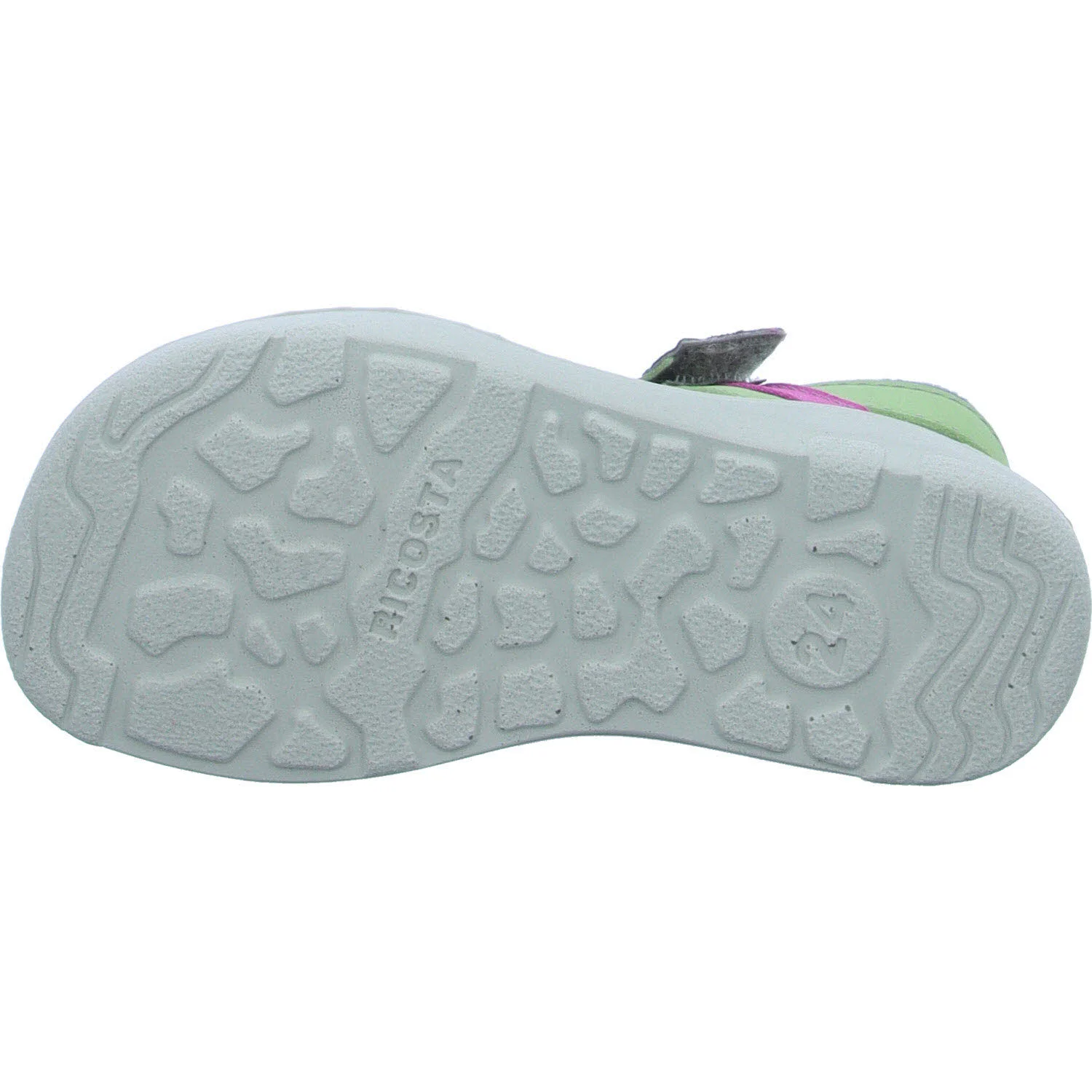 Element 5 von 8 (Bild) – Ricosta Kinder Sandalen 50 4200402/520 SYDNEY avocado/grau/pink WMS mittel