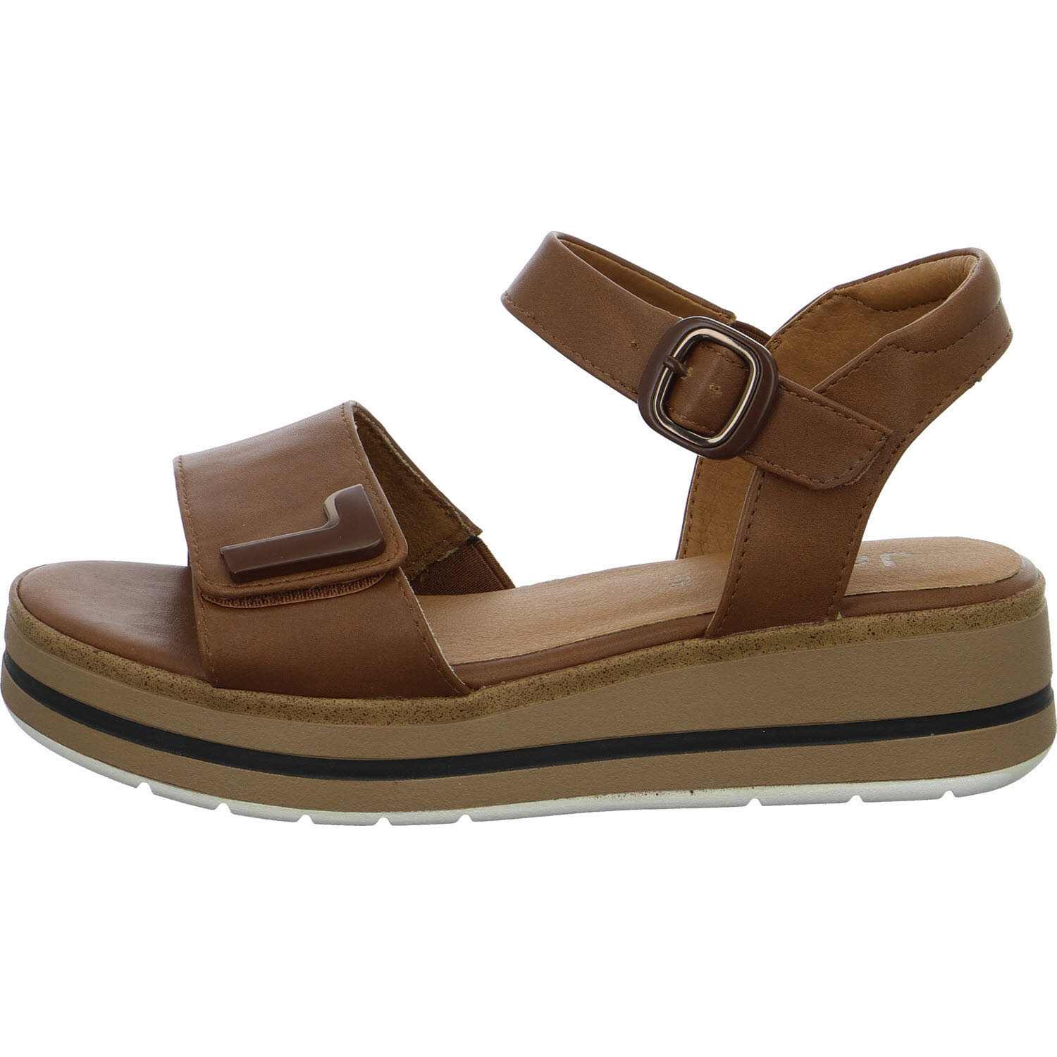 Jana Damen Sandalen 8-28269-46/305 8-28269-46 cognac H (weit)