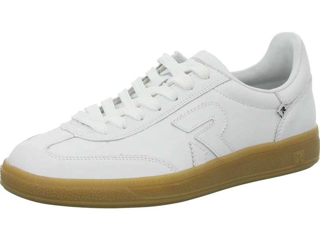 Rieker Damen Schnürschuhe W2200-80 W2200 weiss G 1/2 (weit)