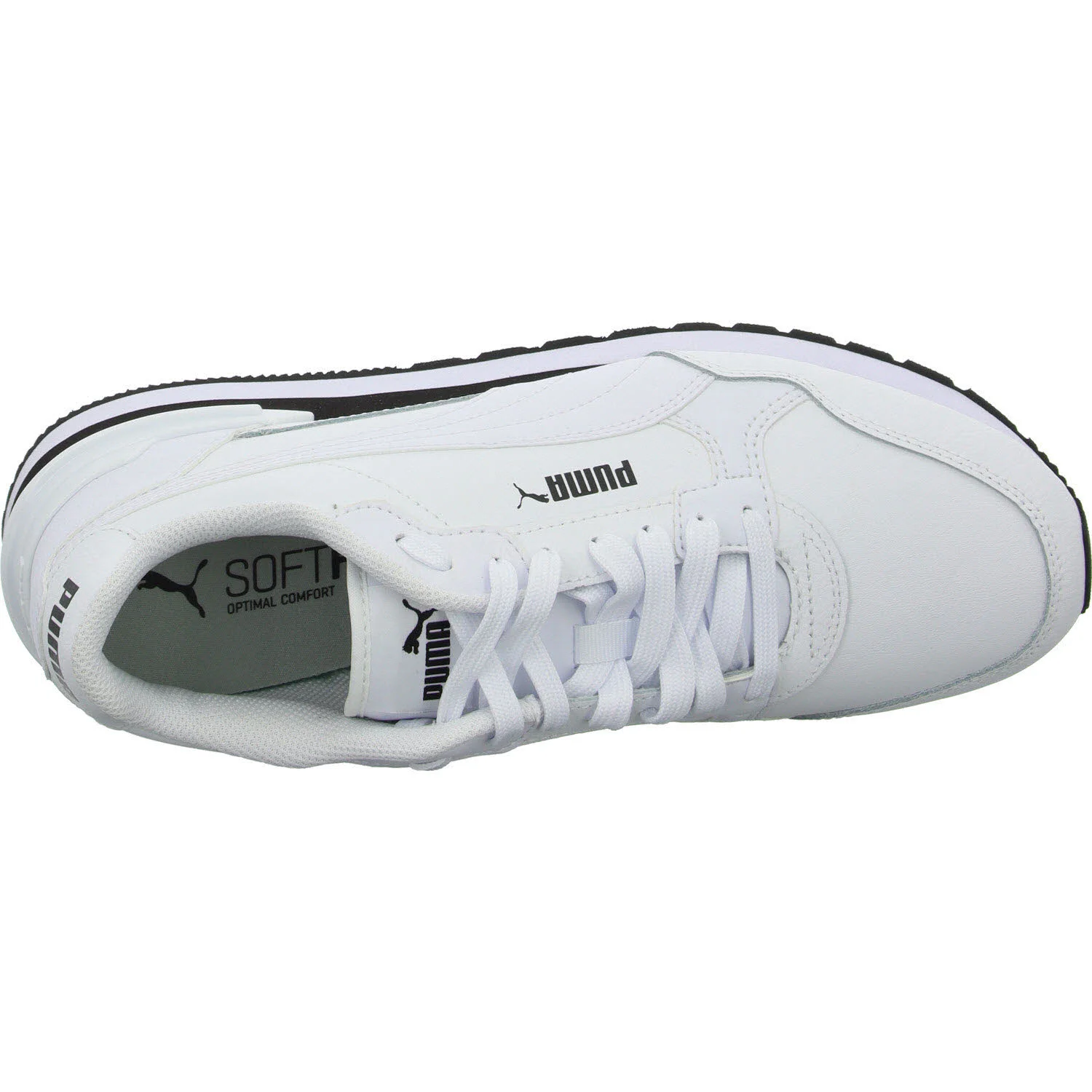 Puma Herren Schnürschuhe 399068/007 ST RUNNER V4 L PUMA WHITE-PUMA BLAC normal